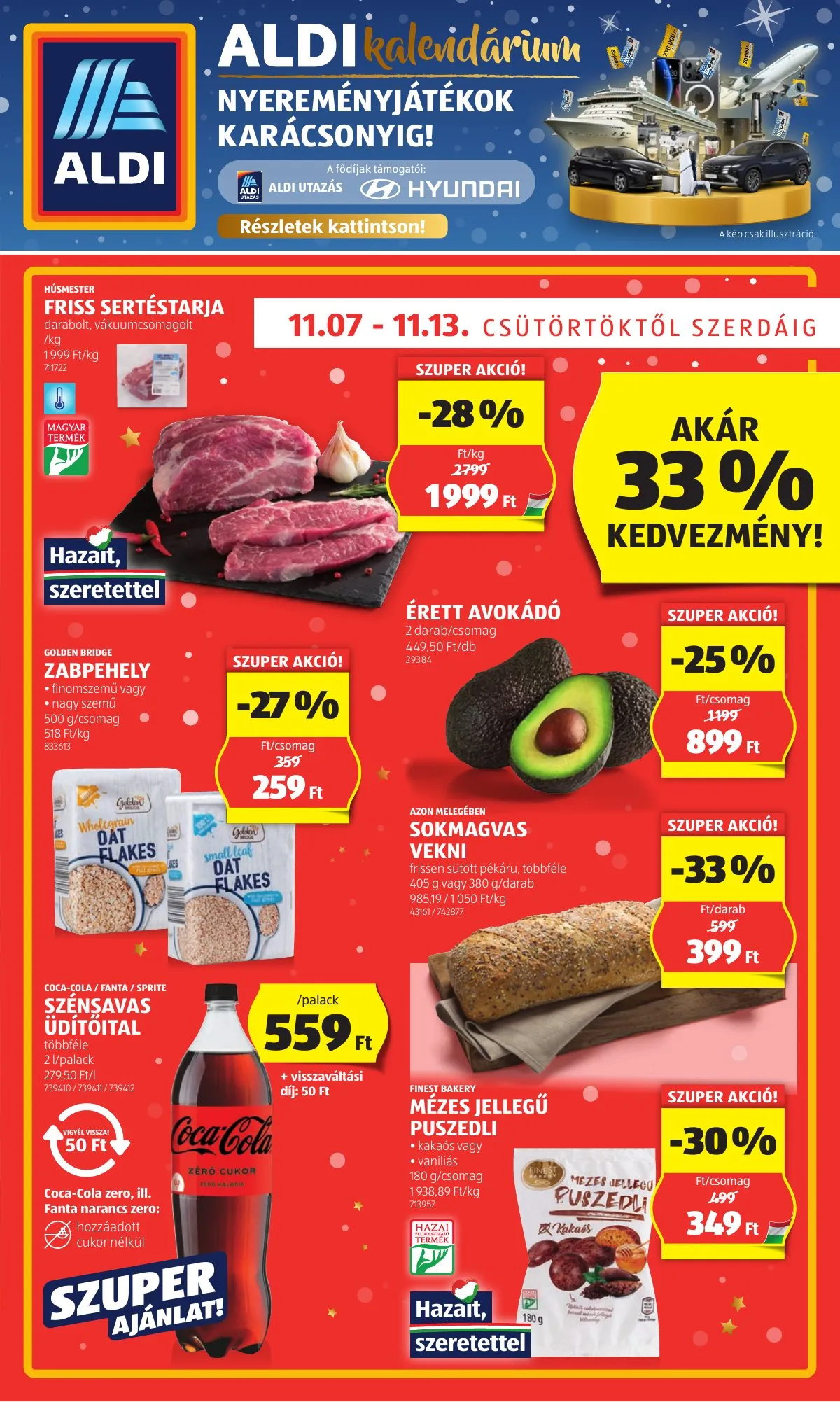 Aldi akciós újság 11.07–11.13