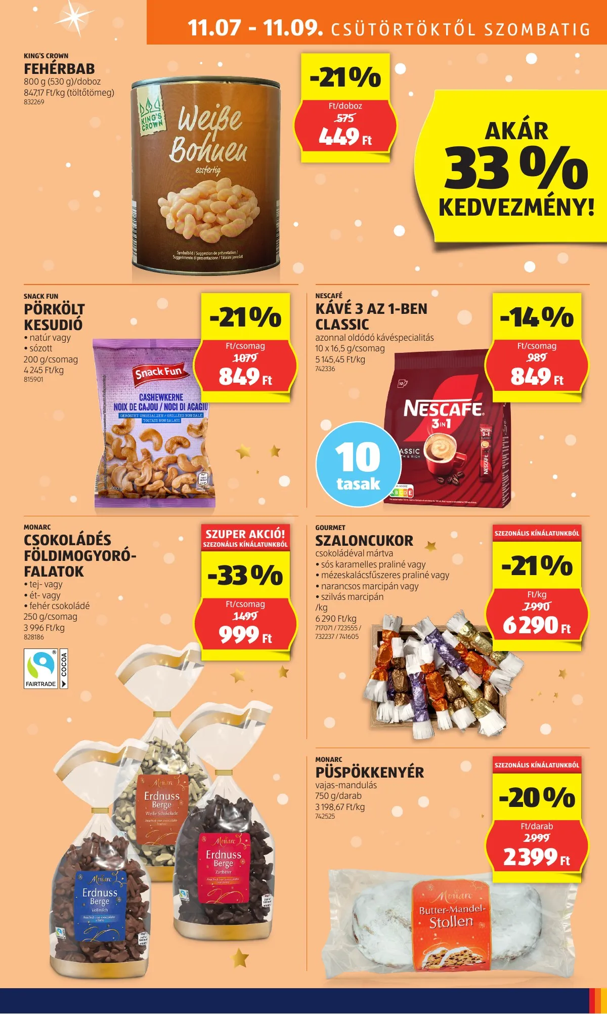 Aldi akciós újság 11.07–11.13 – 11. oldal