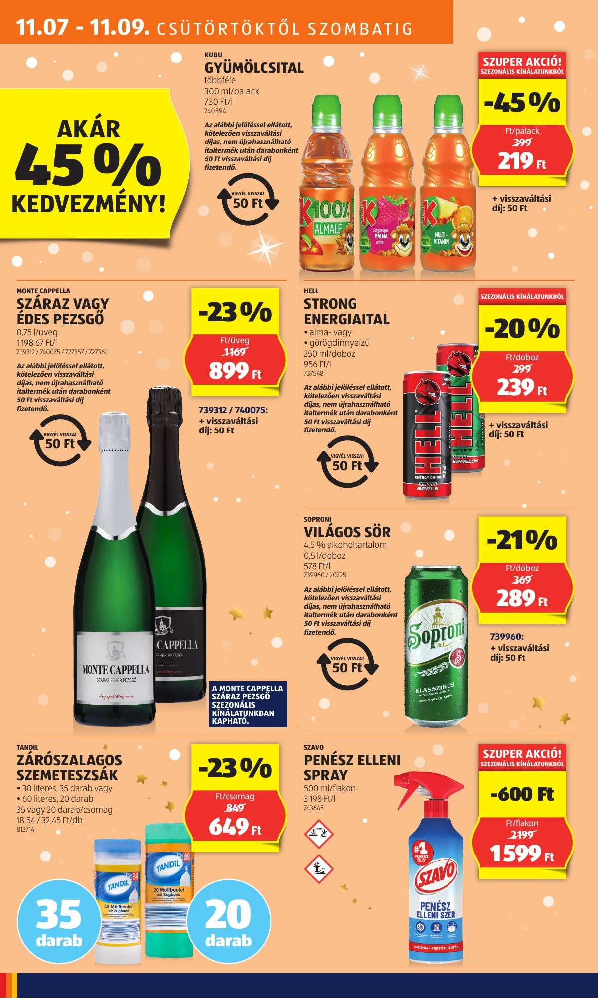 Aldi akciós újság 11.07–11.13 – 12. oldal