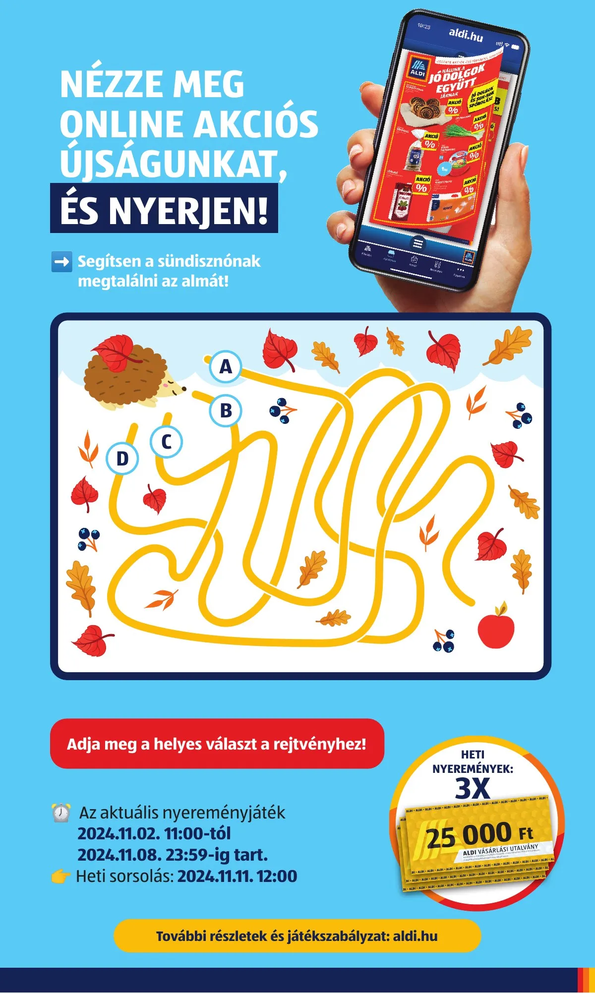 Aldi akciós újság 11.07–11.13 – 15. oldal