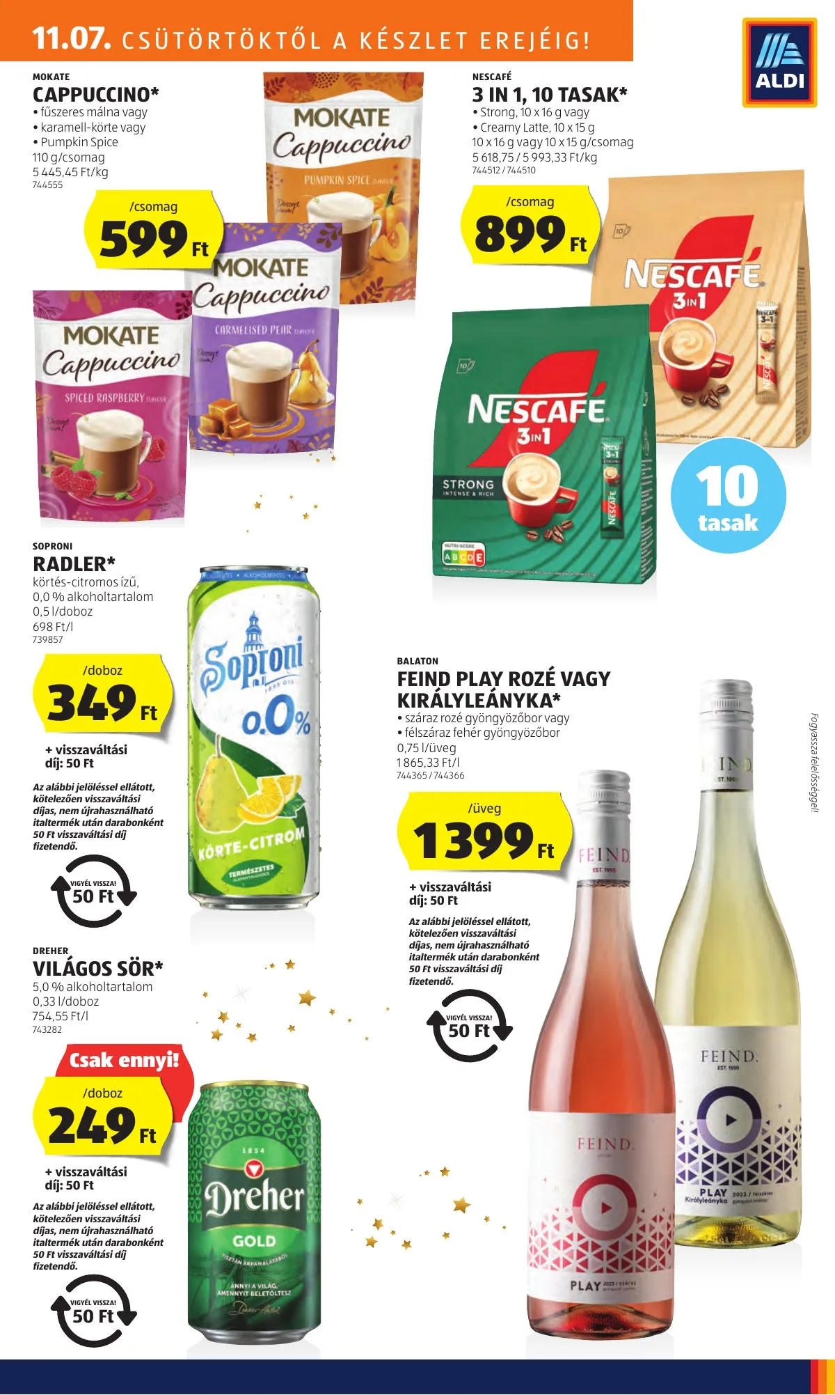 Aldi akciós újság 11.07–11.13 – 19. oldal