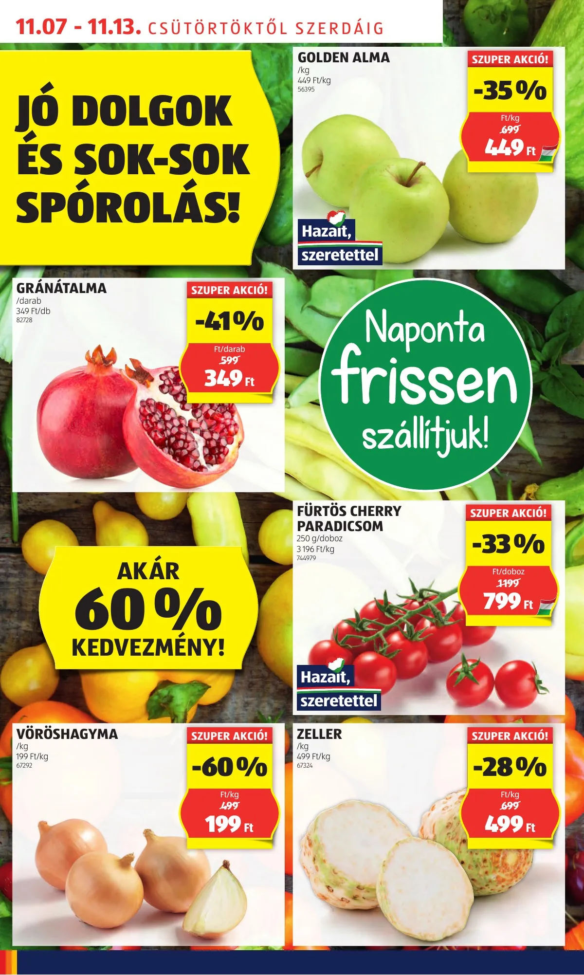 Aldi akciós újság 11.07–11.13 – 4. oldal