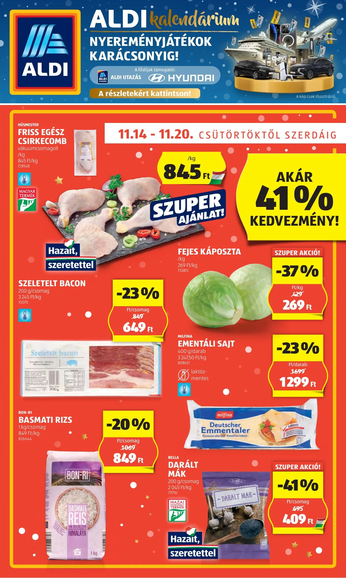 Aldi akciós újság 11.14–11.20