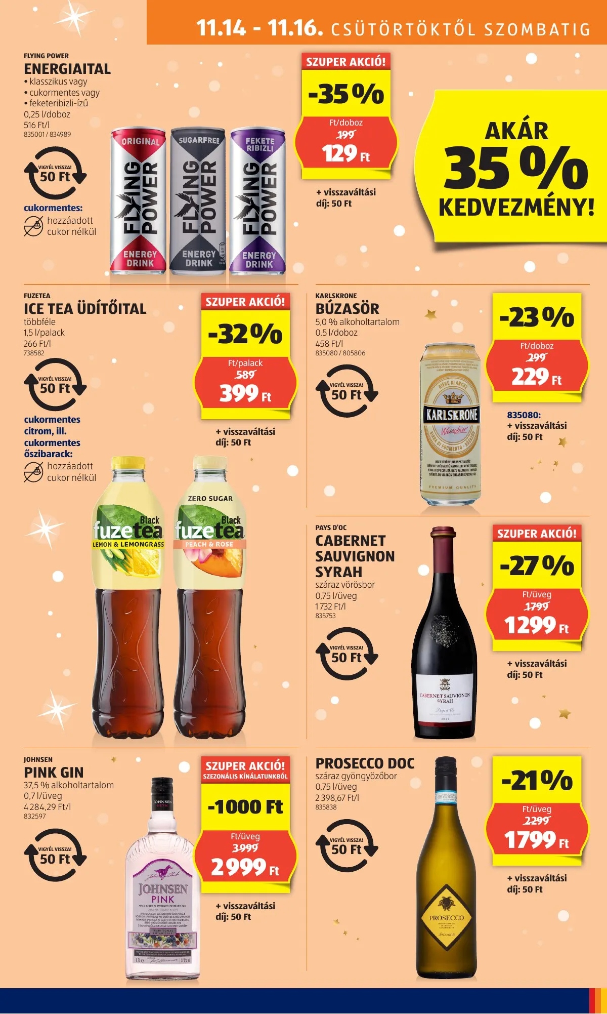 Aldi akciós újság 11.14–11.20 – 11. oldal
