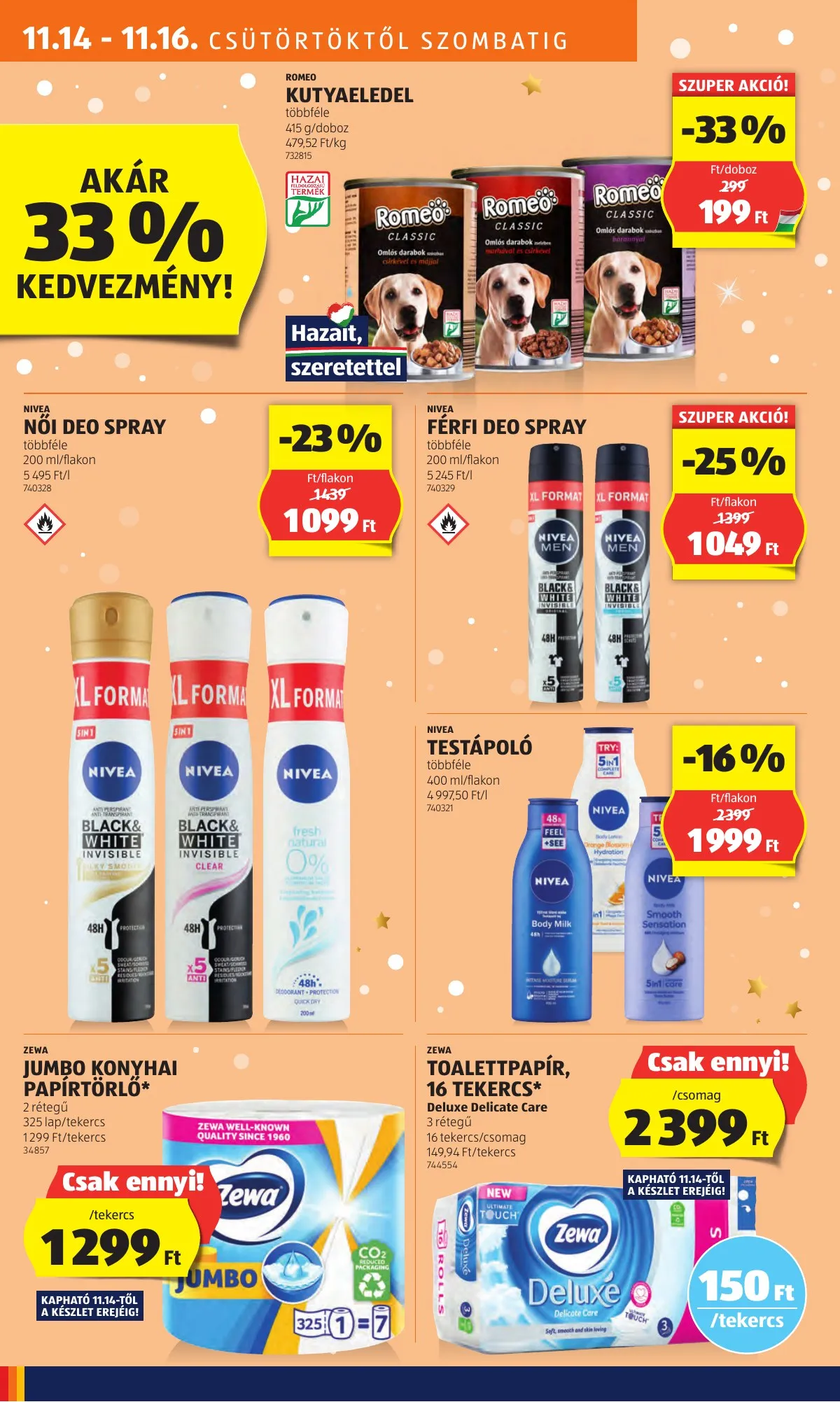 Aldi akciós újság 11.14–11.20 – 12. oldal