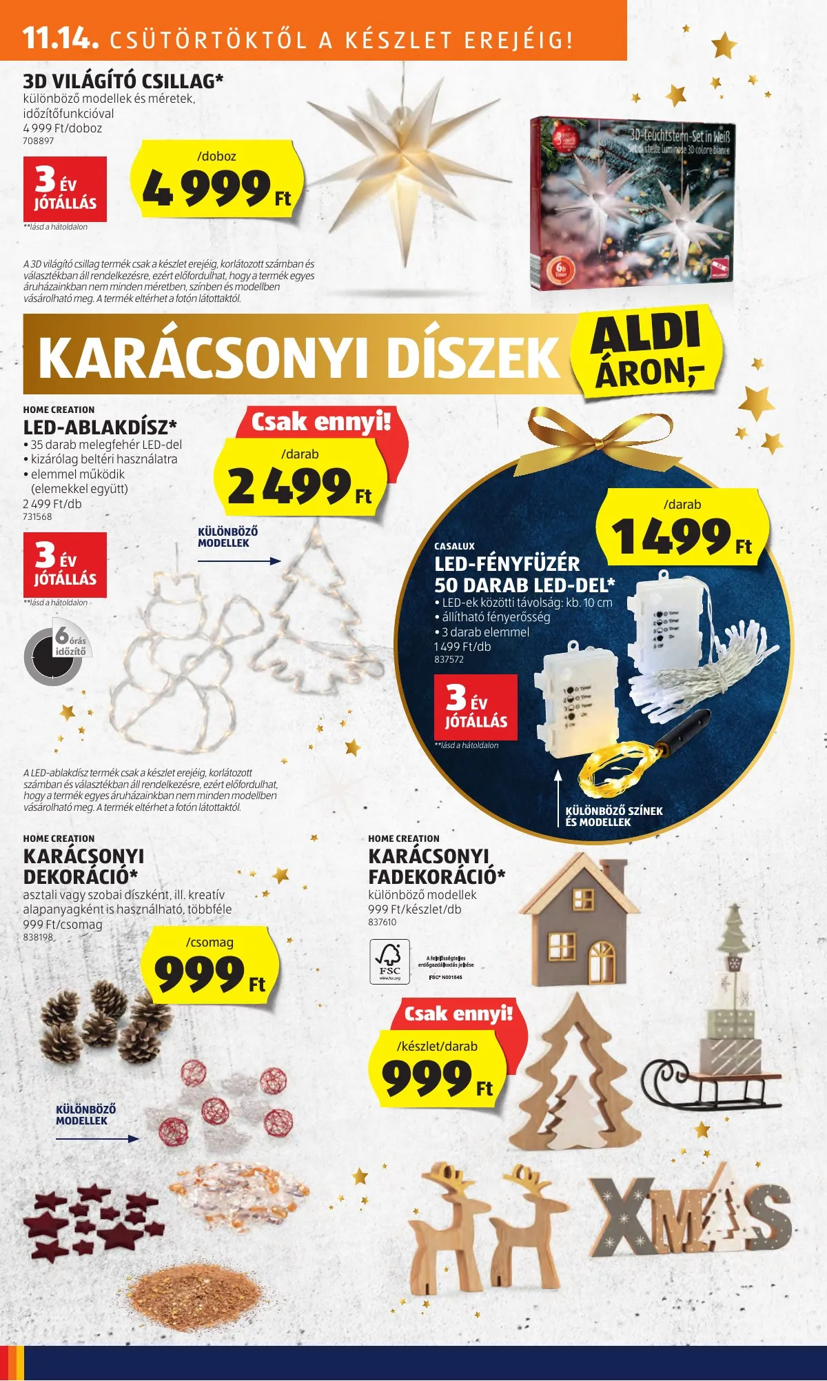Aldi akciós újság 11.14–11.20 – 22. oldal