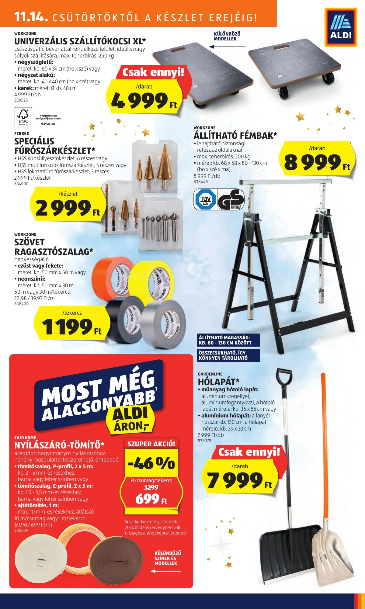 Aldi akciós újság 11.14–11.20 – 29. oldal