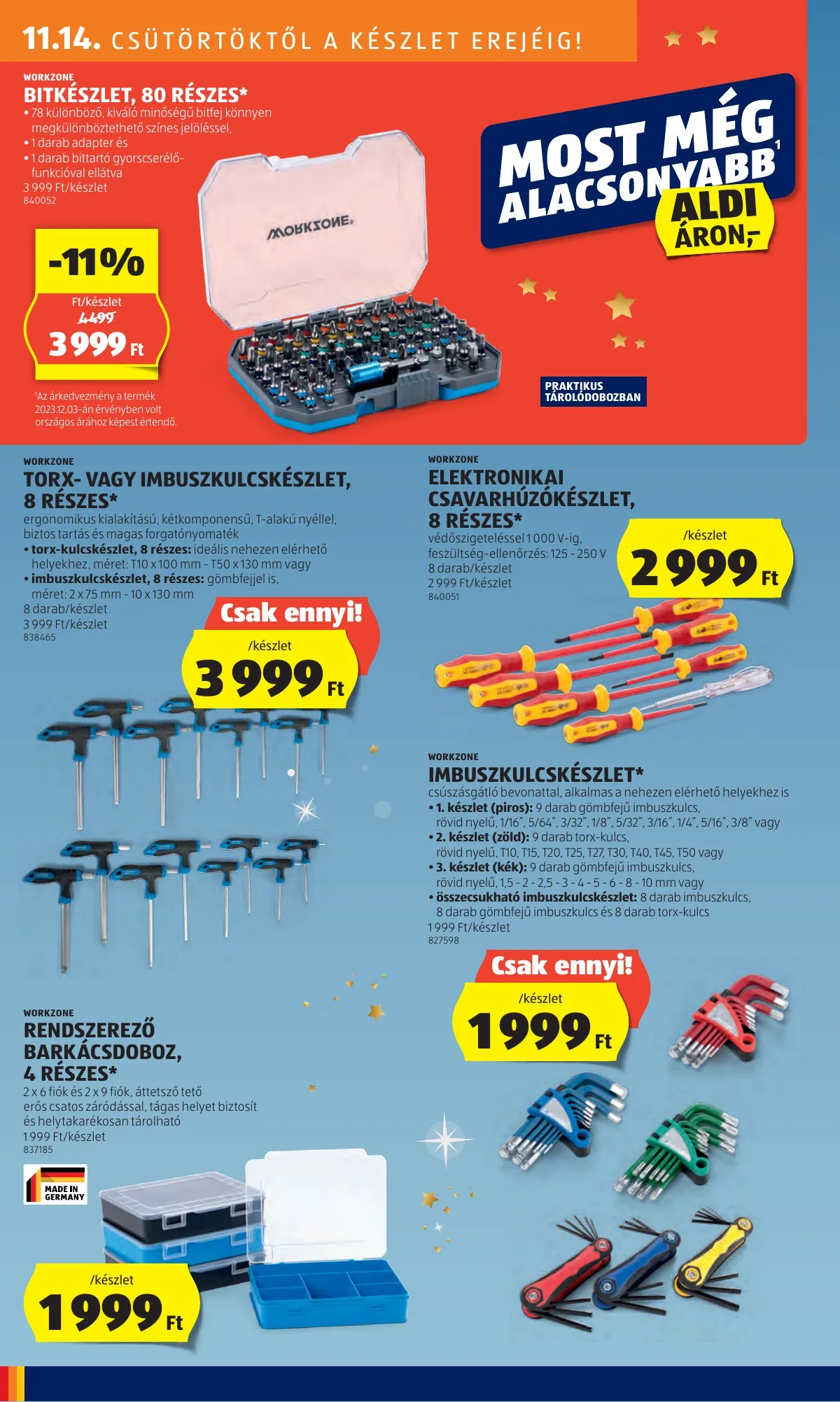 Aldi akciós újság 11.14–11.20 – 30. oldal