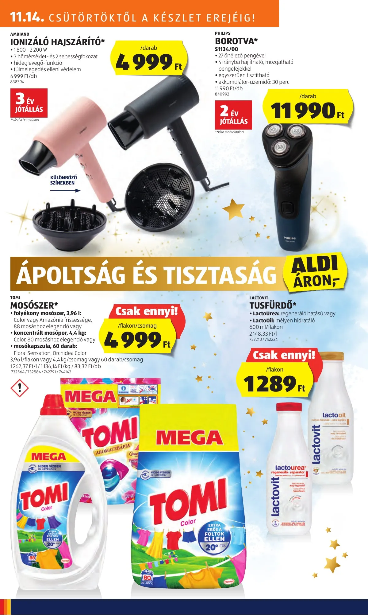 Aldi akciós újság 11.14–11.20 – 32. oldal