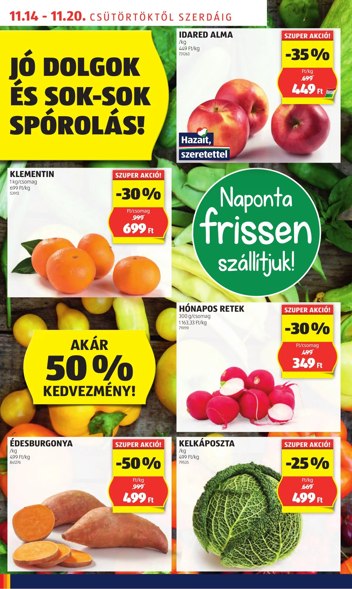 Aldi akciós újság 11.14–11.20 – 4. oldal