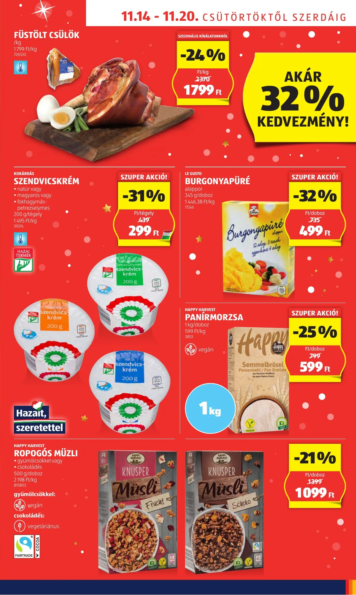 Aldi akciós újság 11.14–11.20 – 5. oldal