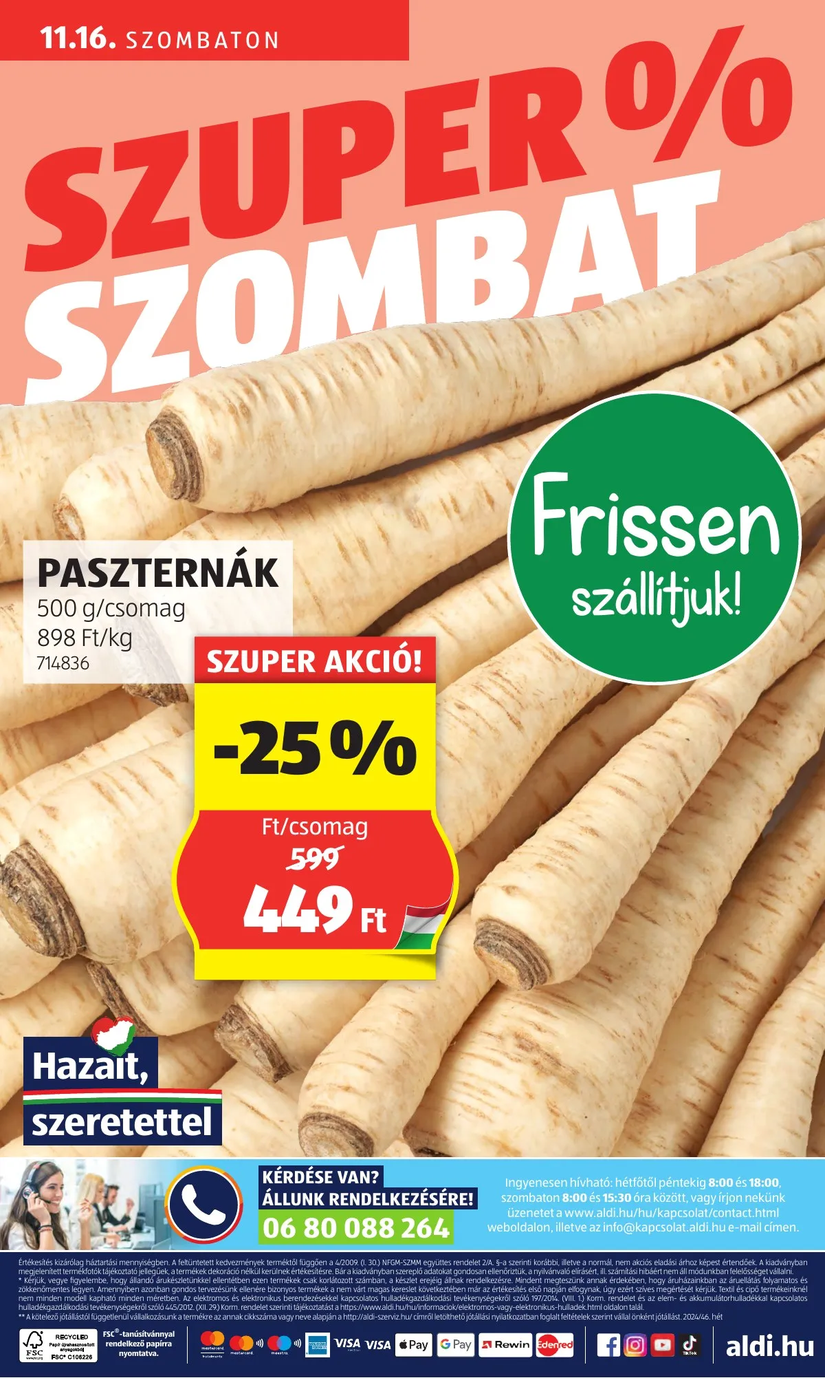 Aldi akciós újság 11.14–11.20 – 66. oldal