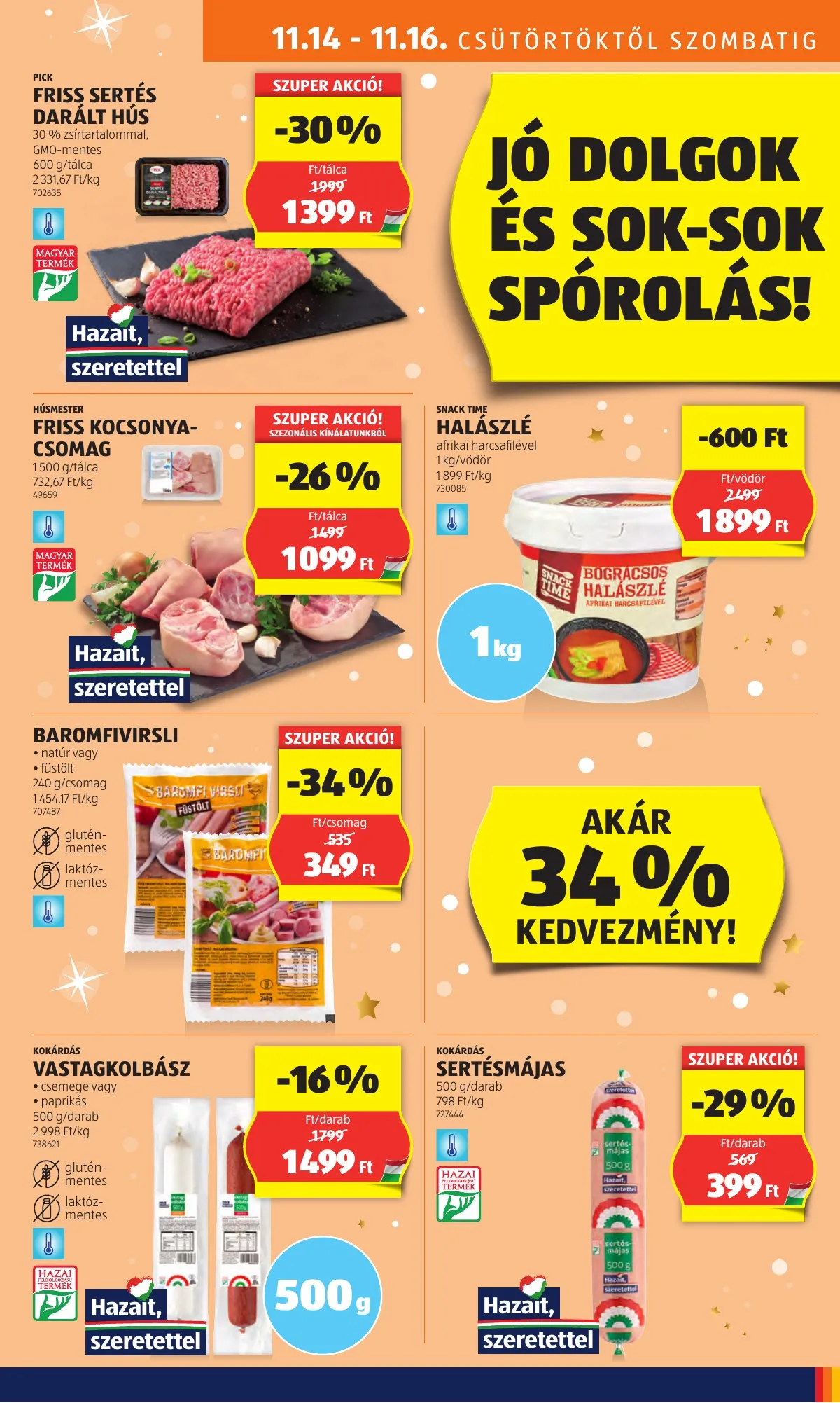 Aldi akciós újság 11.14–11.20 – 7. oldal