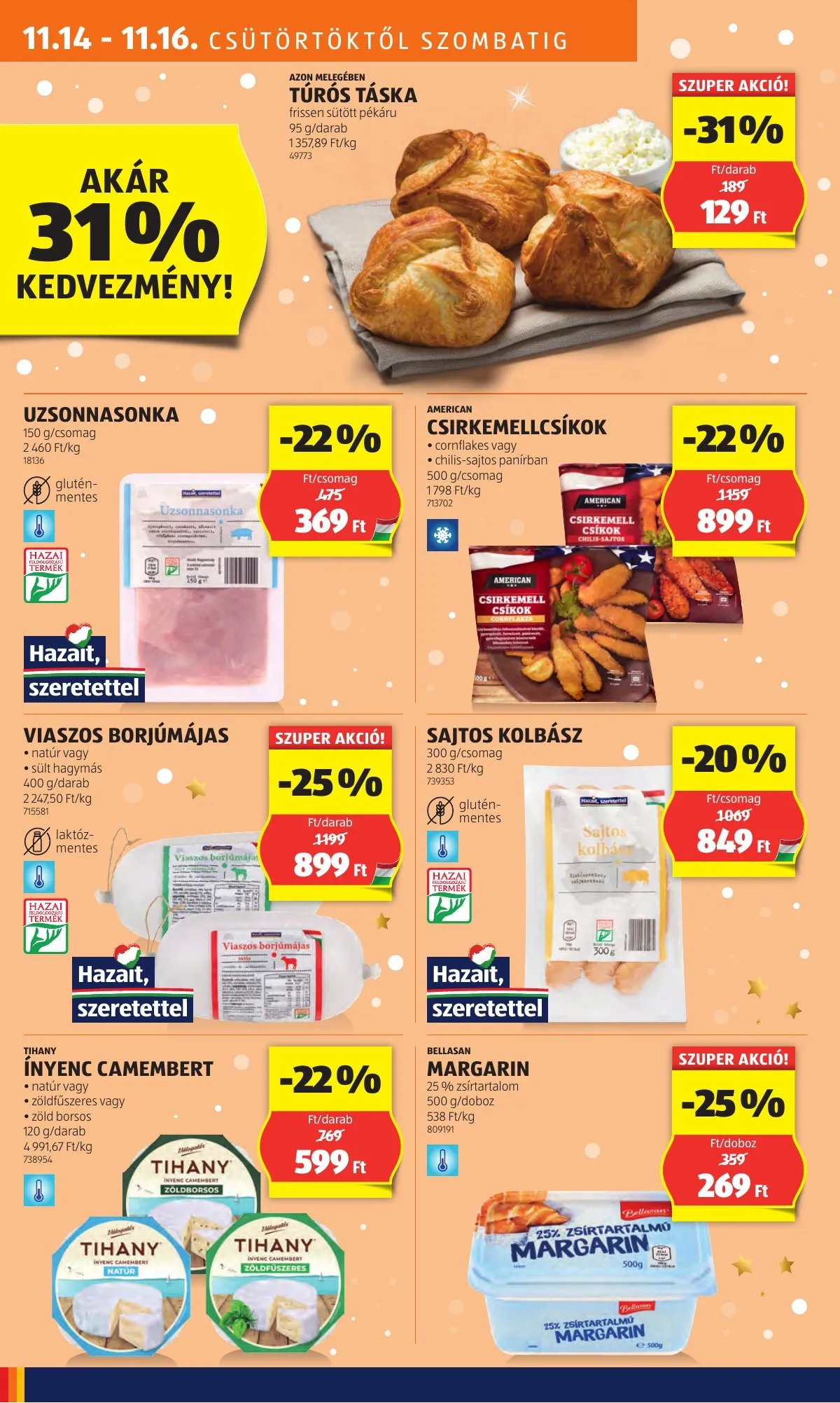 Aldi akciós újság 11.14–11.20 – 8. oldal