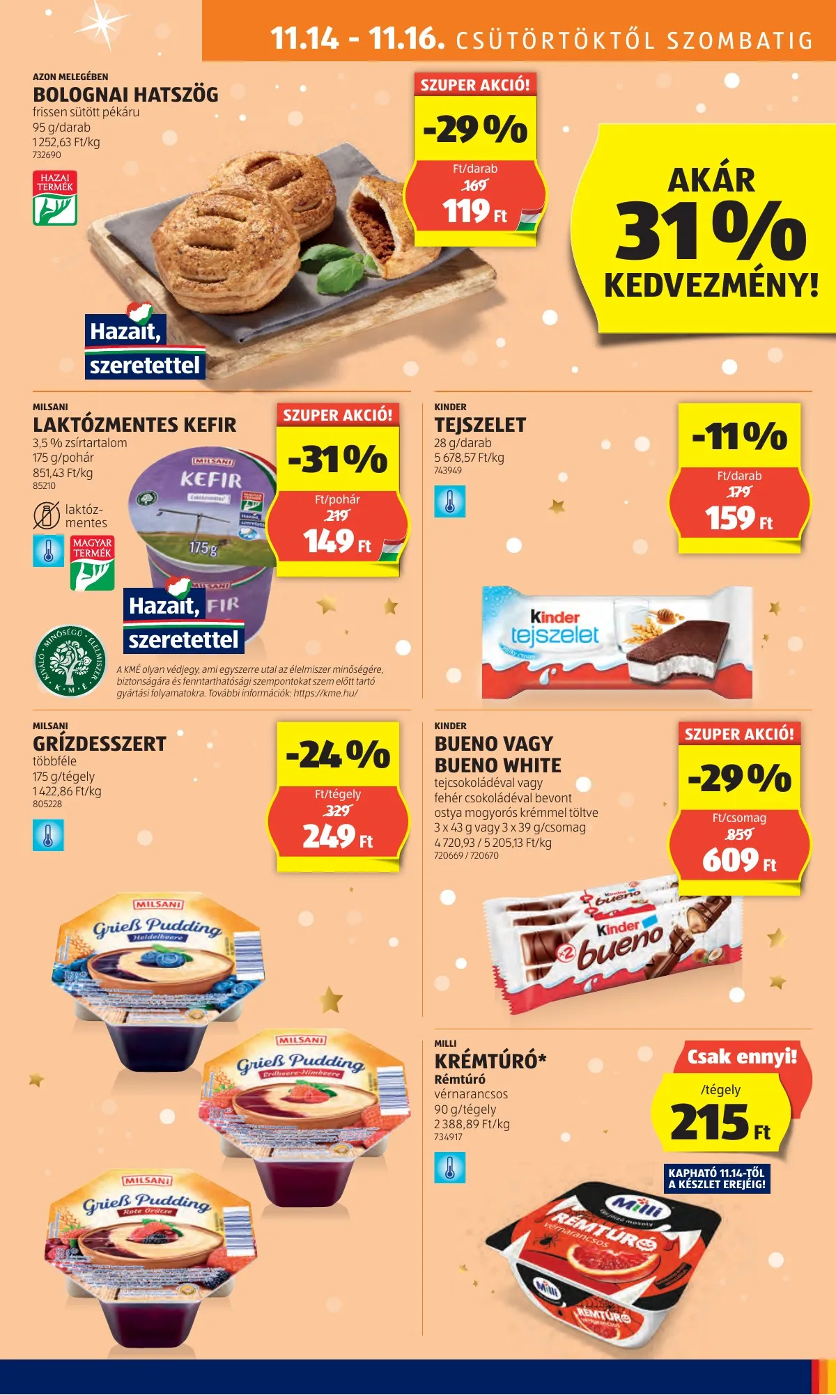Aldi akciós újság 11.14–11.20 – 9. oldal