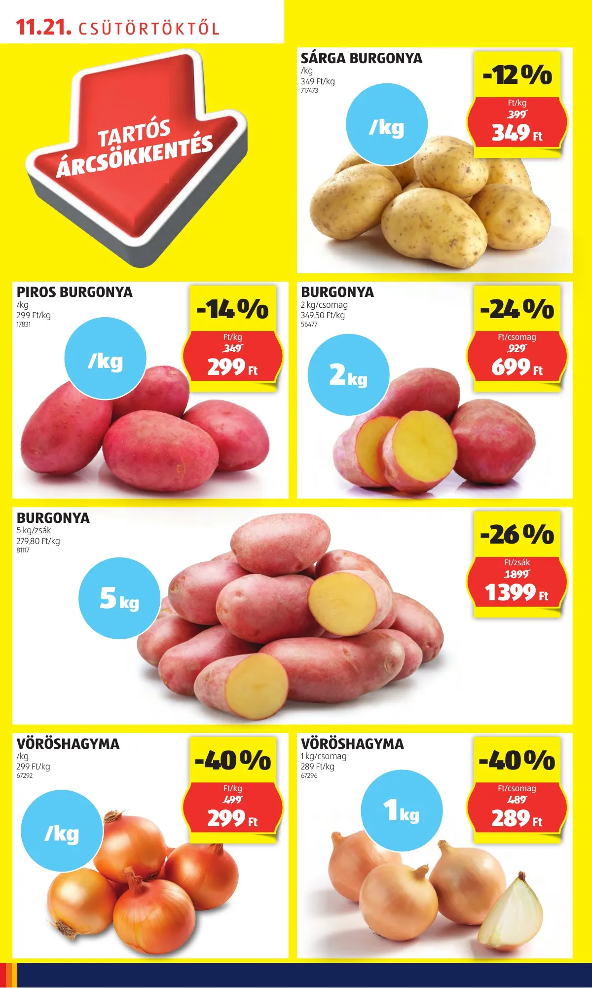 Aldi akciós újság 11.21–11.27 – 12. oldal