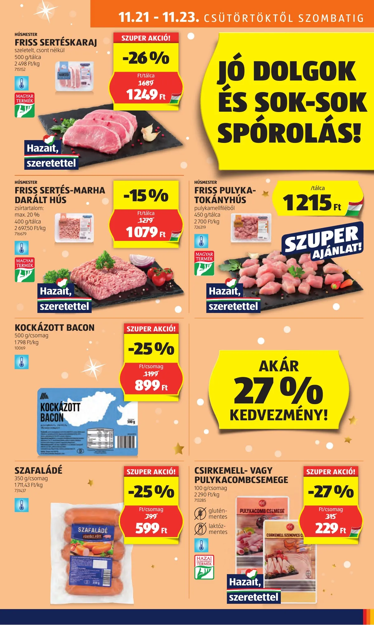 Aldi akciós újság 11.21–11.27 – 13. oldal