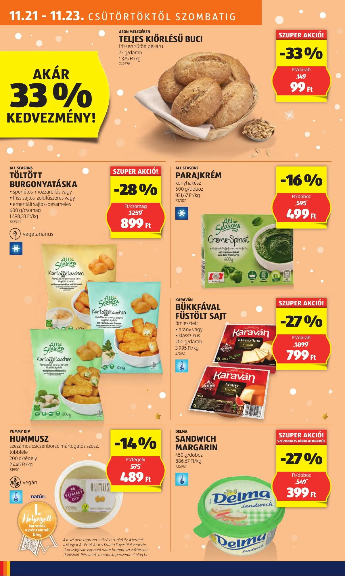 Aldi akciós újság 11.21–11.27 – 14. oldal