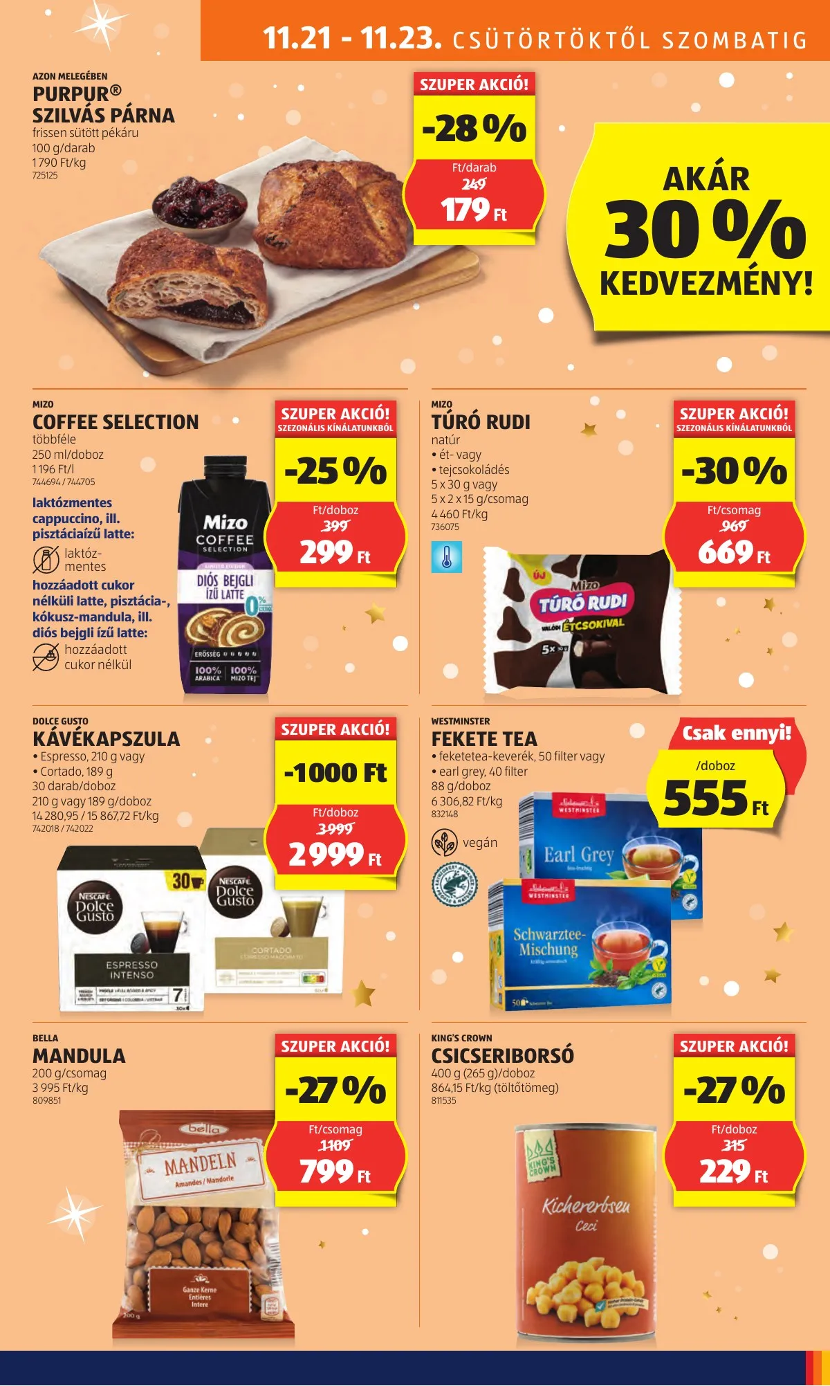 Aldi akciós újság 11.21–11.27 – 15. oldal