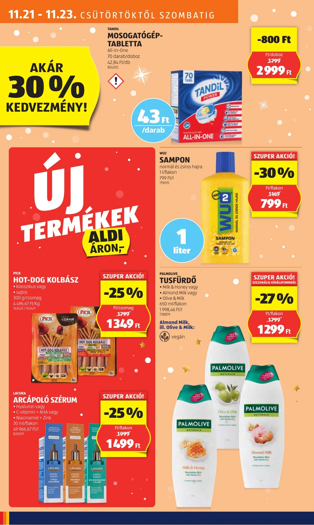 Aldi akciós újság 11.21–11.27 – 18. oldal
