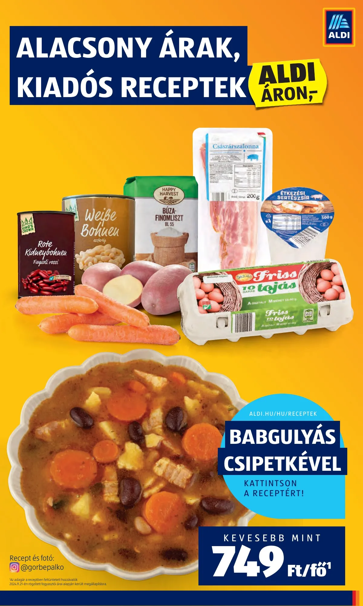 Aldi akciós újság 11.21–11.27 – 21. oldal
