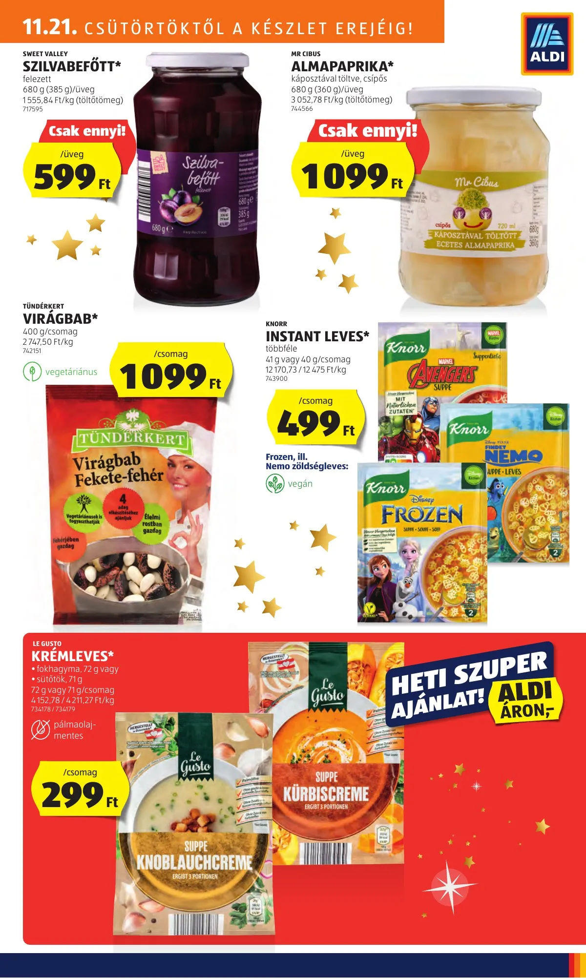 Aldi akciós újság 11.21–11.27 – 23. oldal