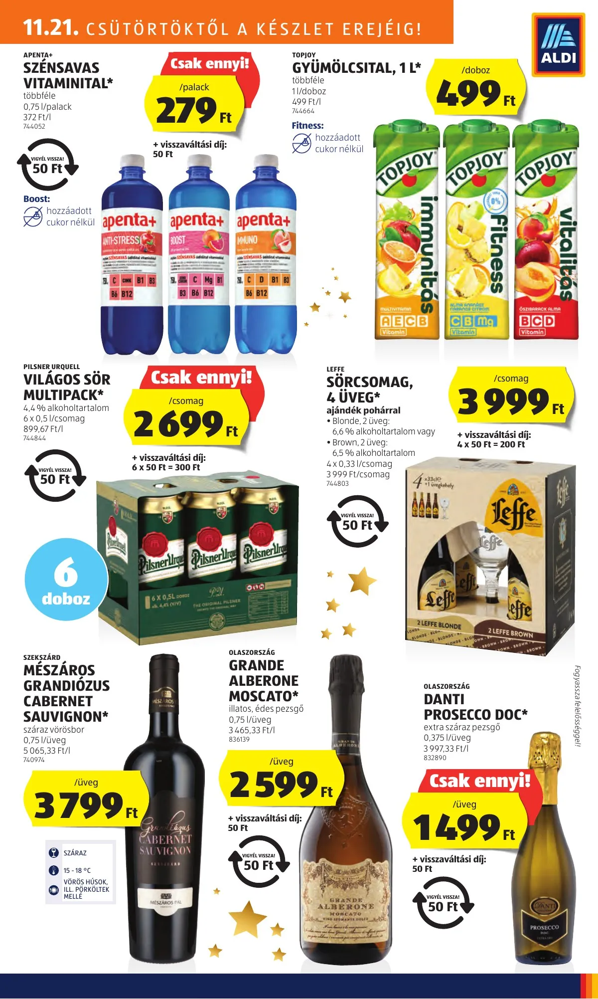 Aldi akciós újság 11.21–11.27 – 25. oldal