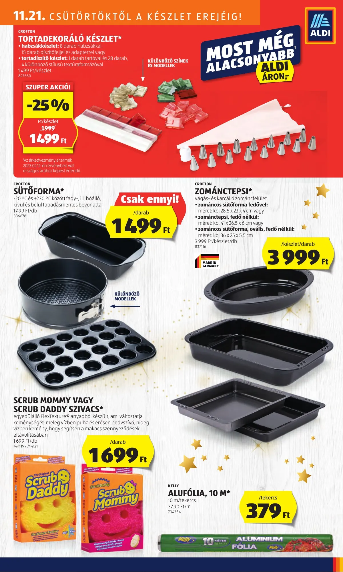 Aldi akciós újság 11.21–11.27 – 29. oldal