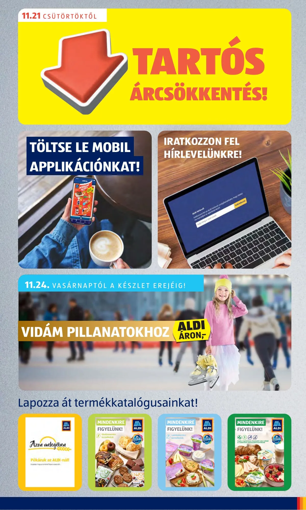 Aldi akciós újság 11.21–11.27 – 3. oldal