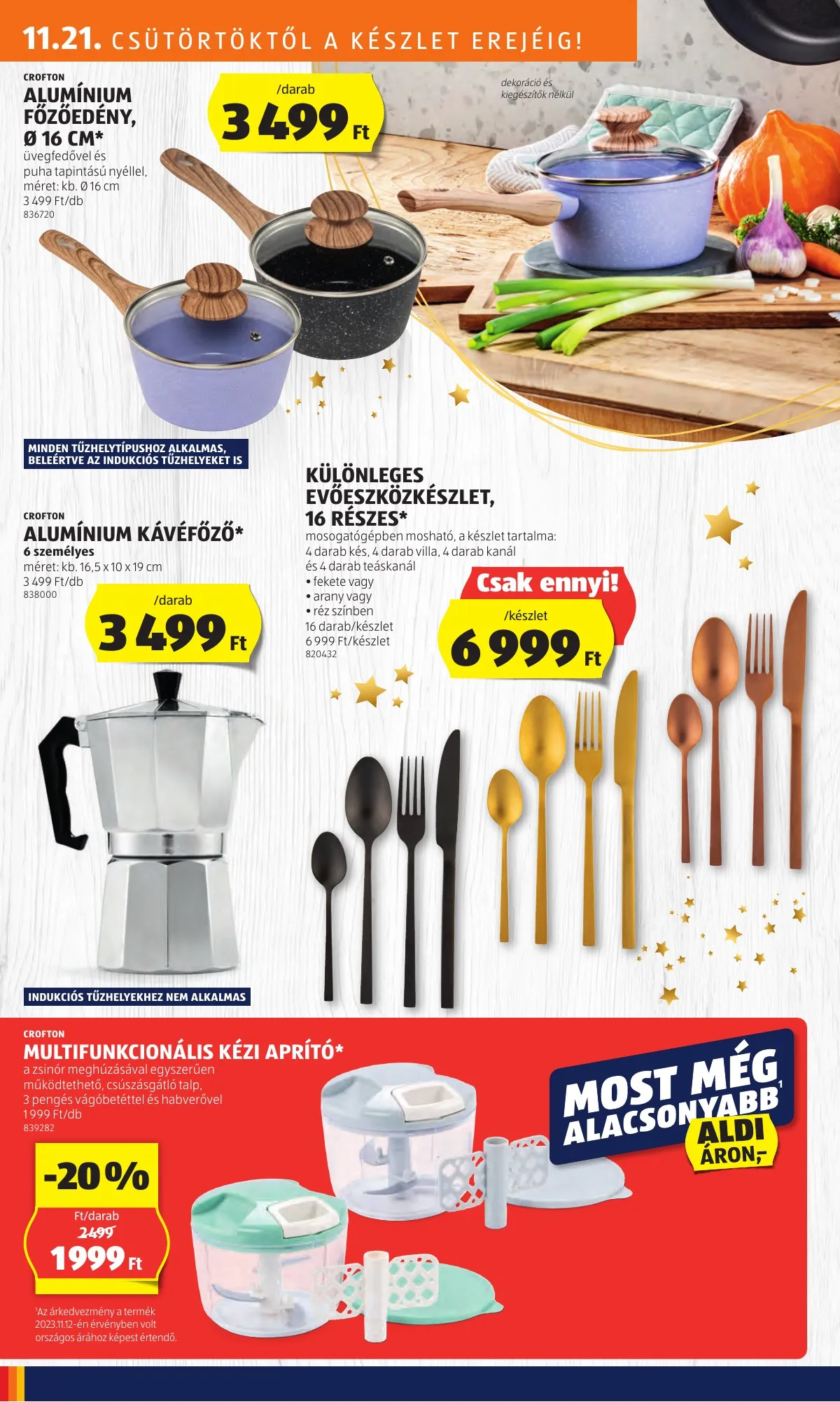 Aldi akciós újság 11.21–11.27 – 30. oldal