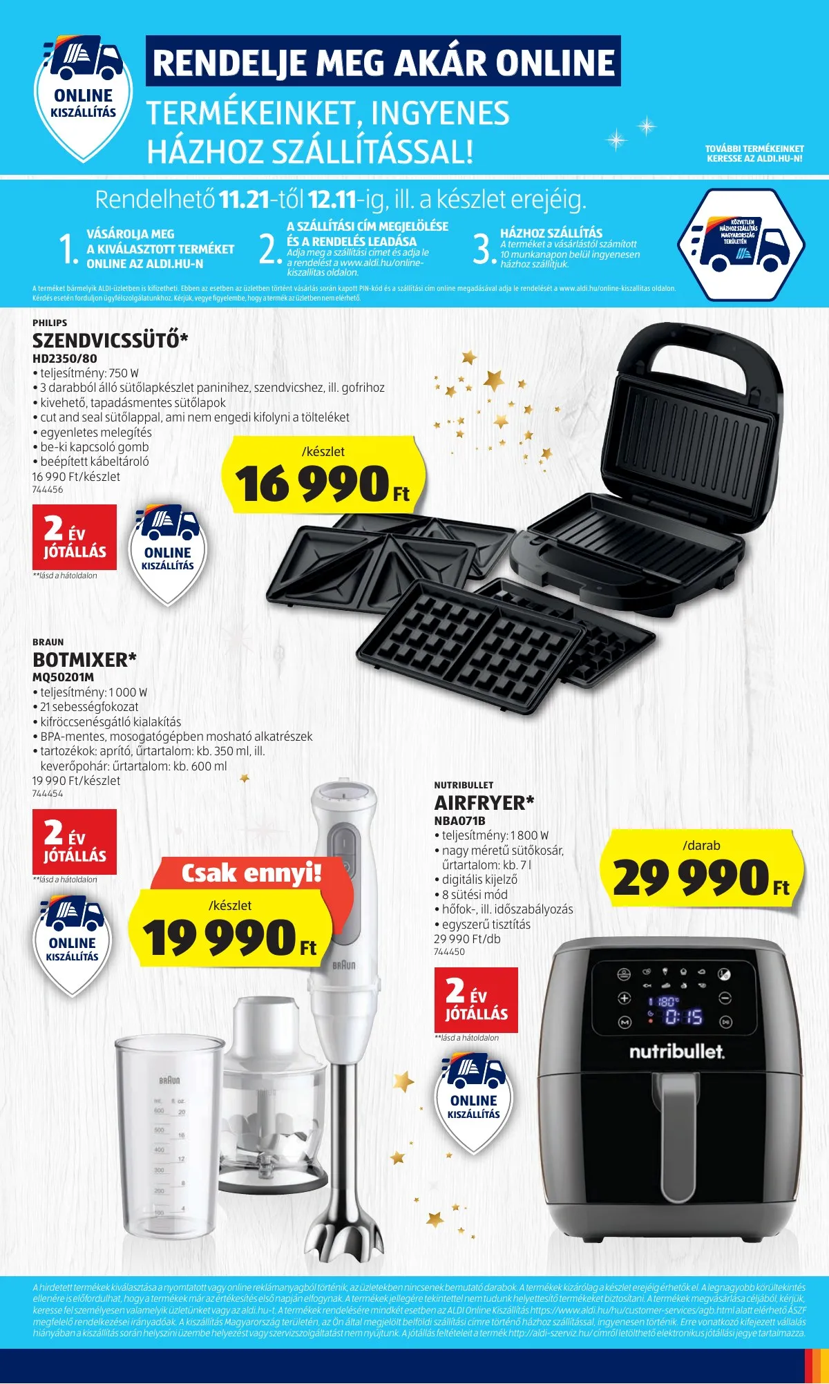 Aldi akciós újság 11.21–11.27 – 31. oldal