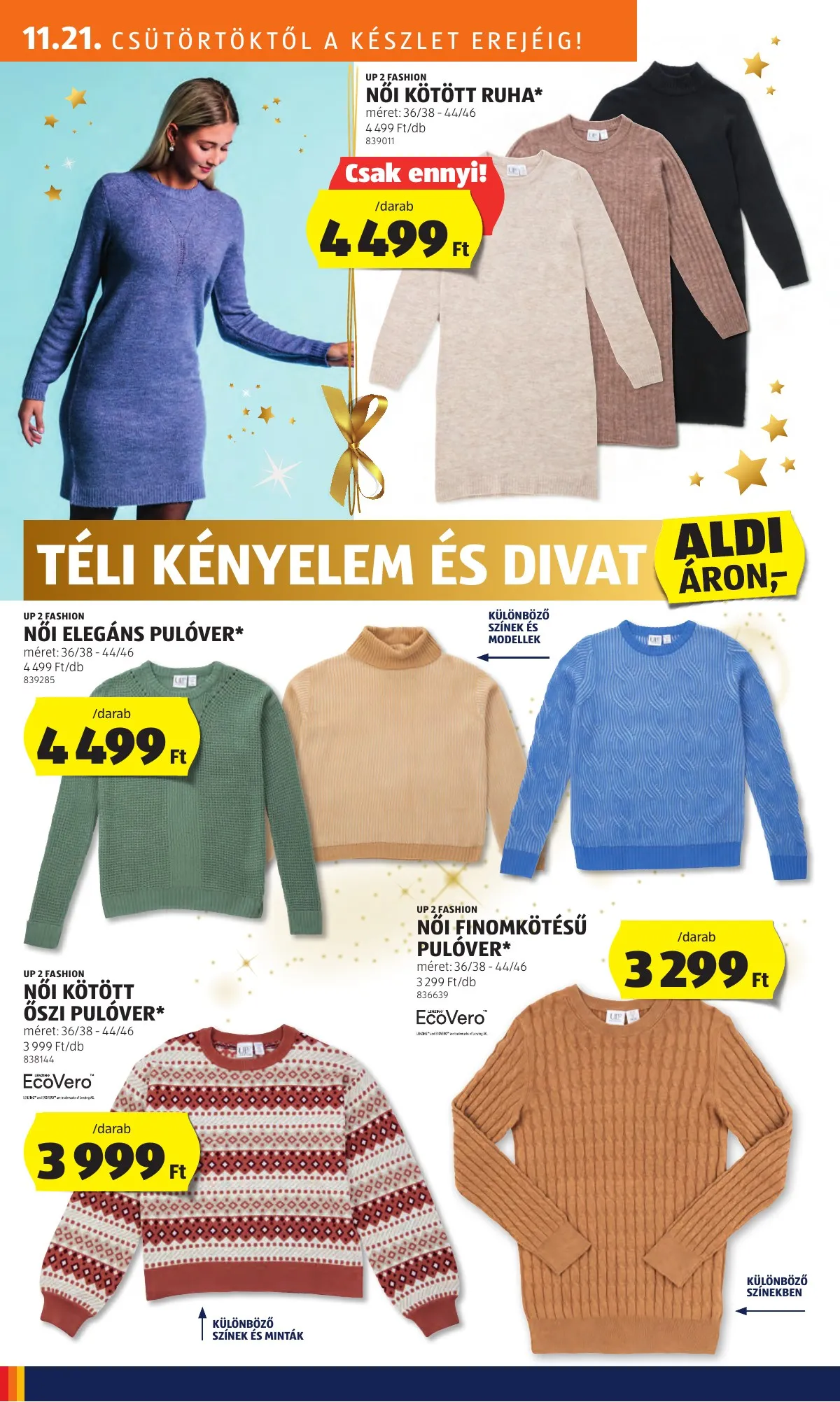 Aldi akciós újság 11.21–11.27 – 34. oldal