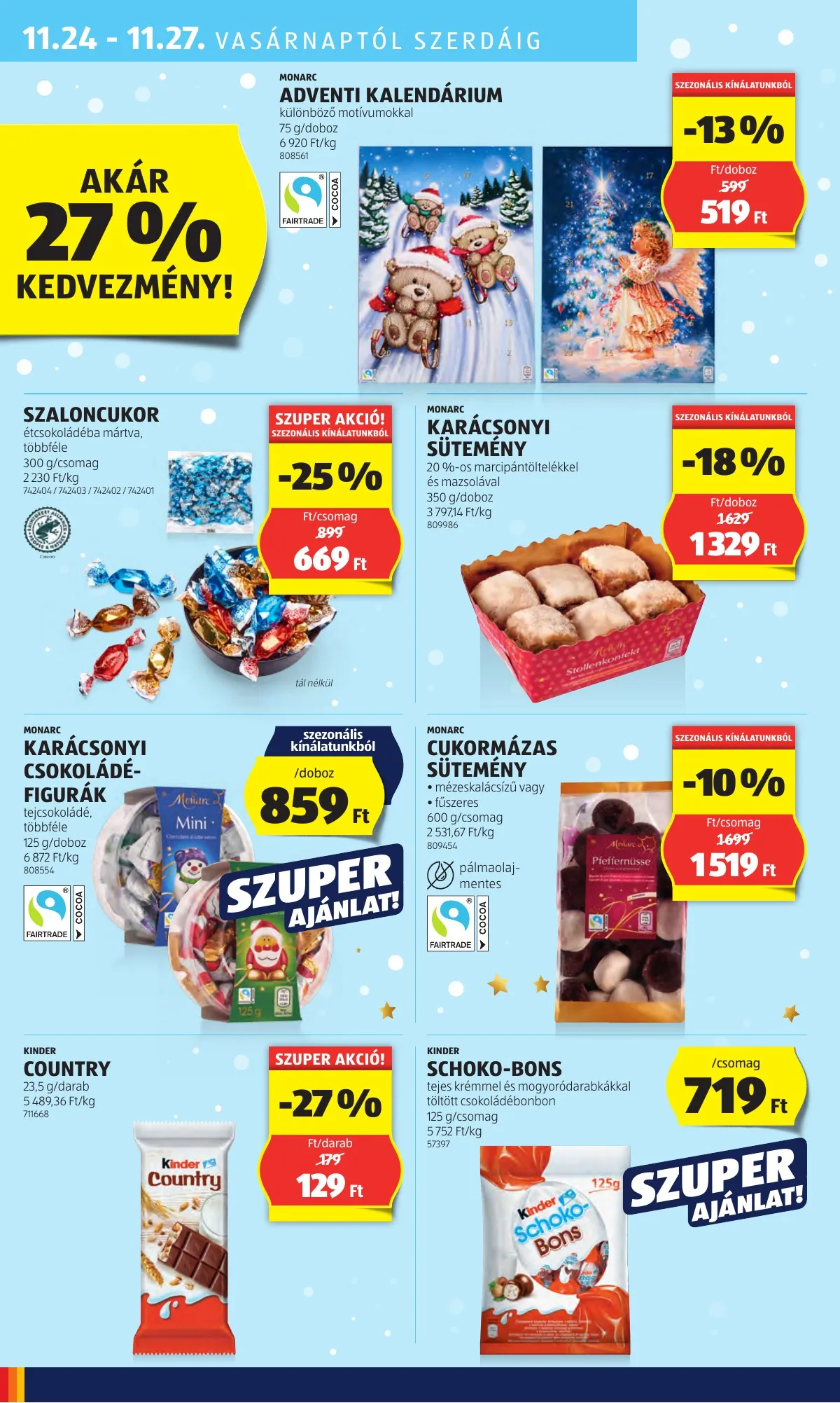 Aldi akciós újság 11.21–11.27 – 46. oldal