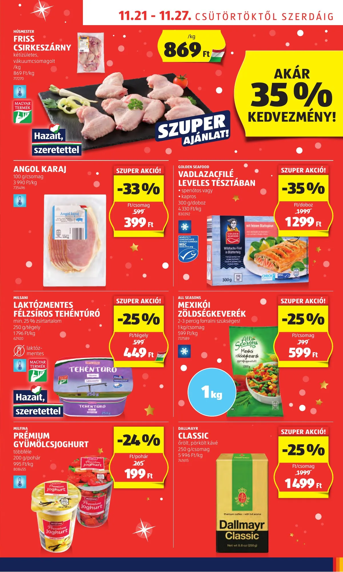 Aldi akciós újság 11.21–11.27 – 5. oldal
