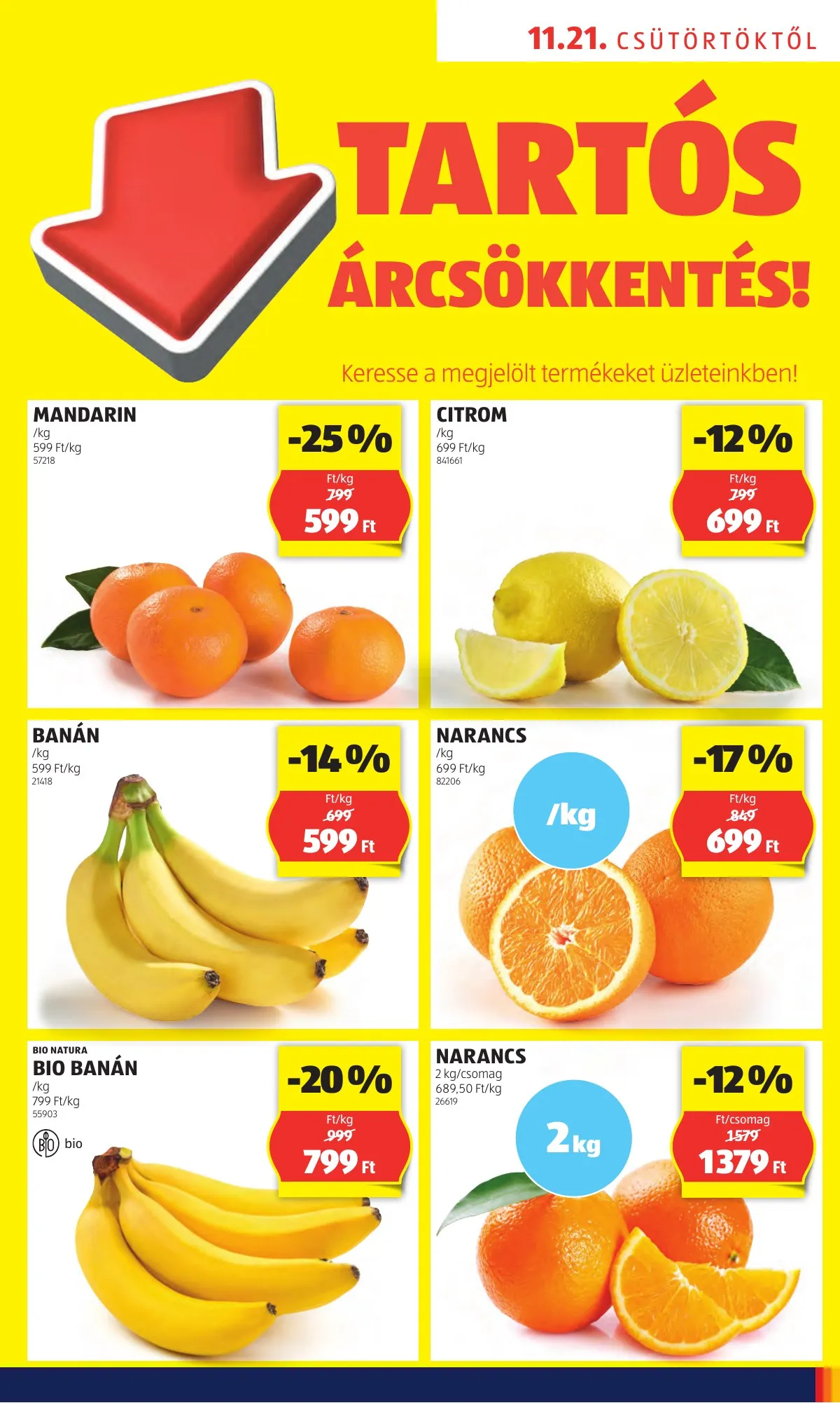 Aldi akciós újság 11.21–11.27 – 7. oldal
