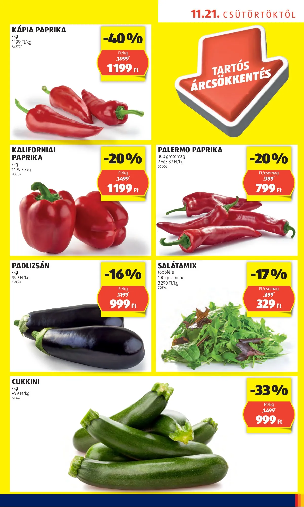 Aldi akciós újság 11.21–11.27 – 9. oldal