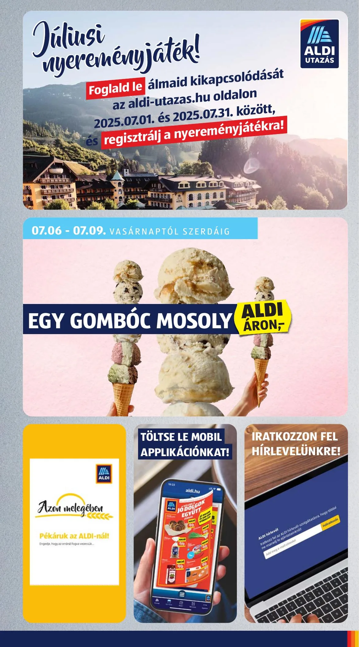 Aldi akciós újság 07.03–07.09 – 3. oldal