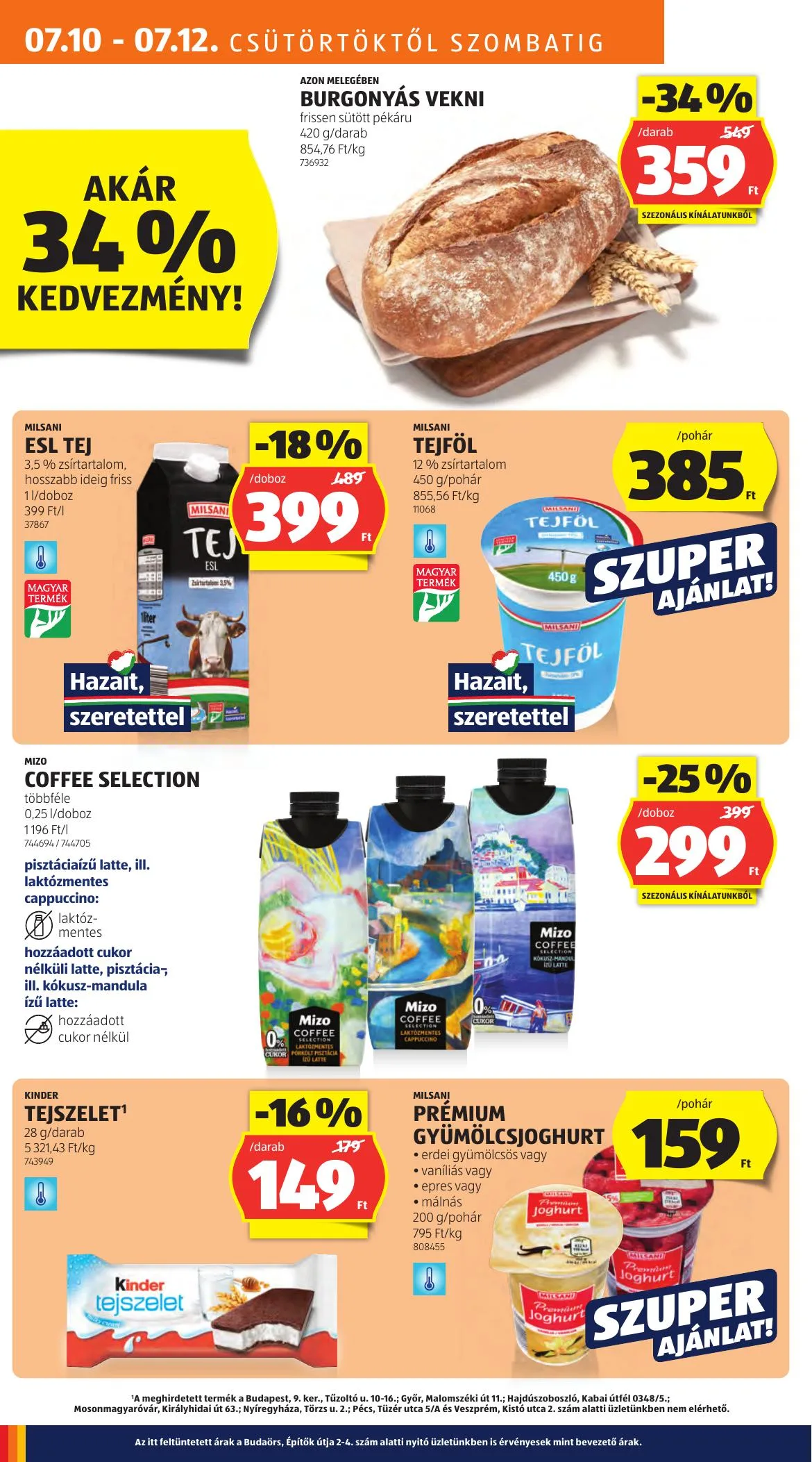Aldi akciós újság 07.10–07.16 – 12. oldal