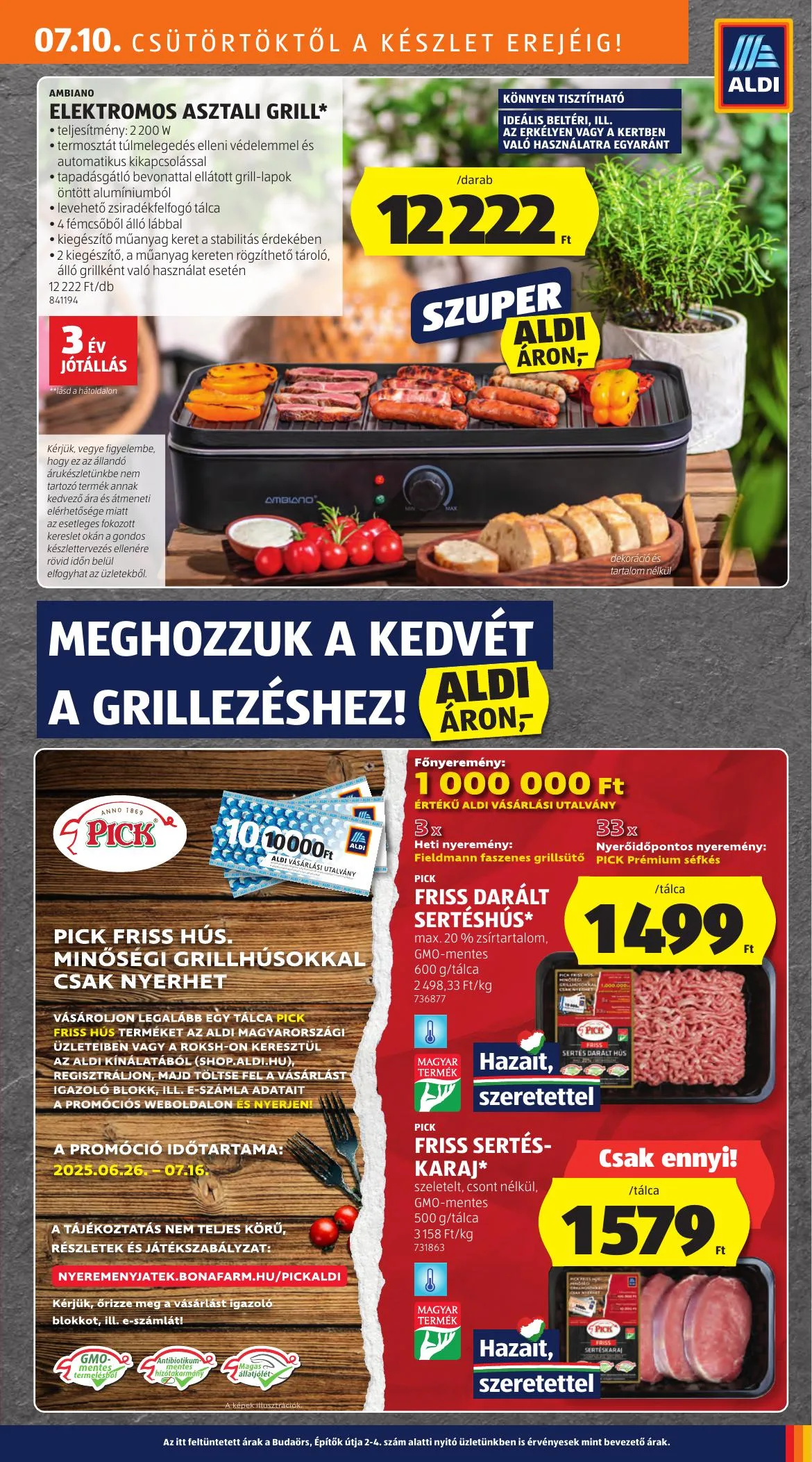 Aldi akciós újság 07.10–07.16 – 15. oldal