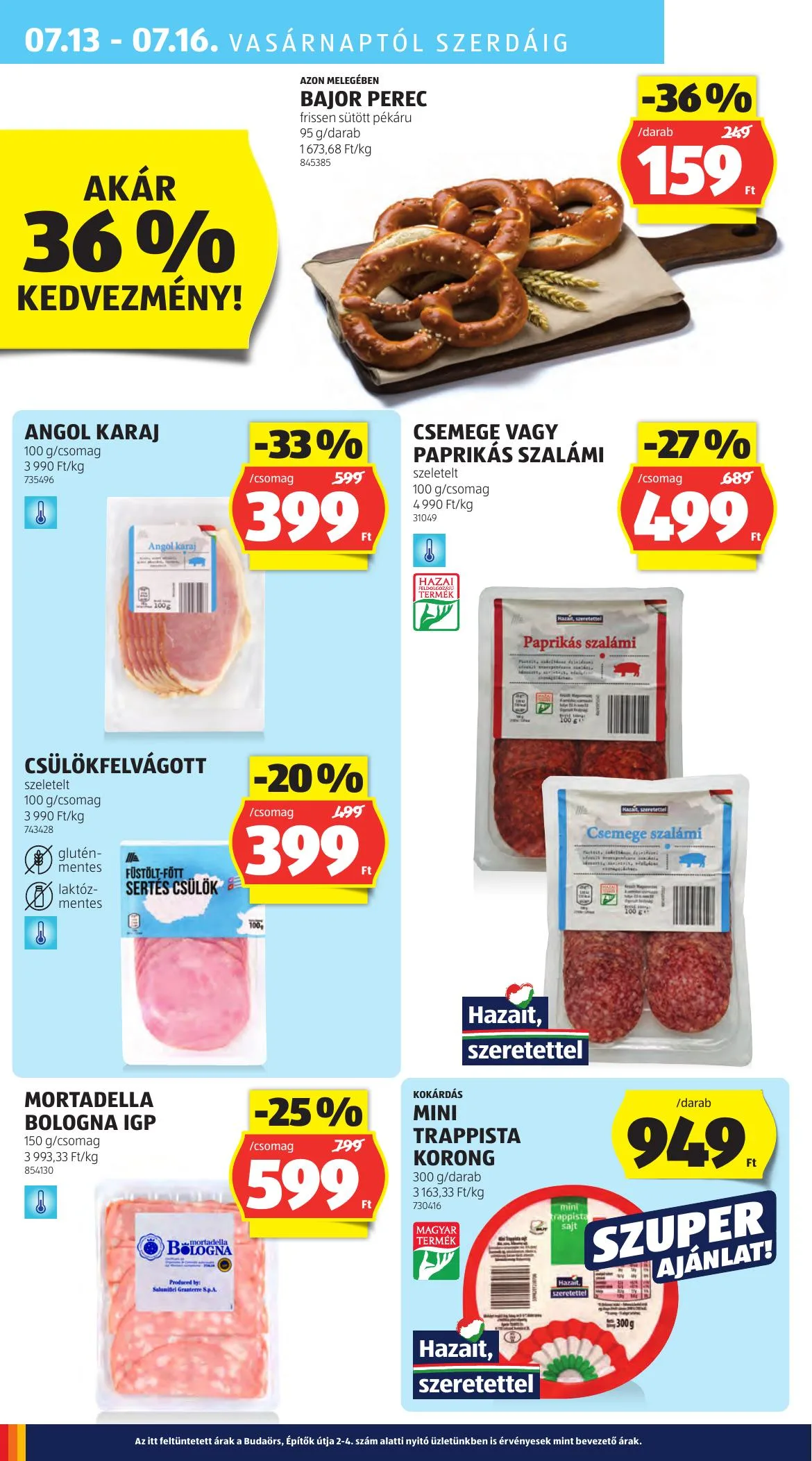 Aldi akciós újság 07.10–07.16 – 30. oldal