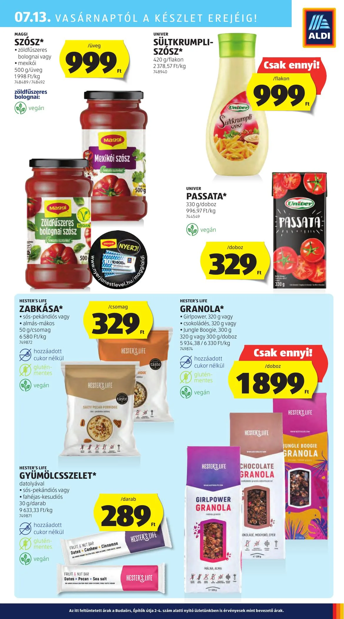 Aldi akciós újság 07.10–07.16 – 35. oldal