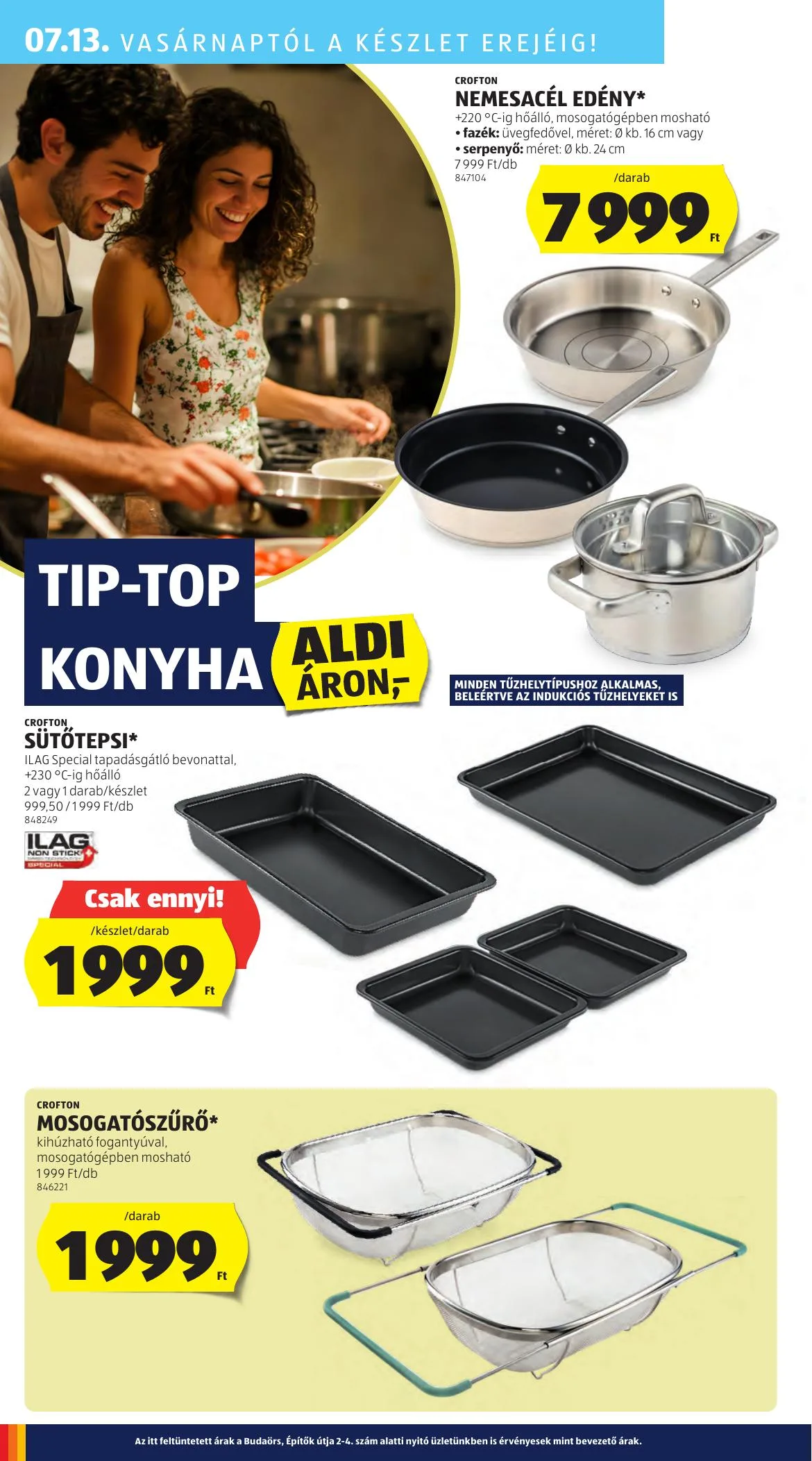 Aldi akciós újság 07.10–07.16 – 40. oldal