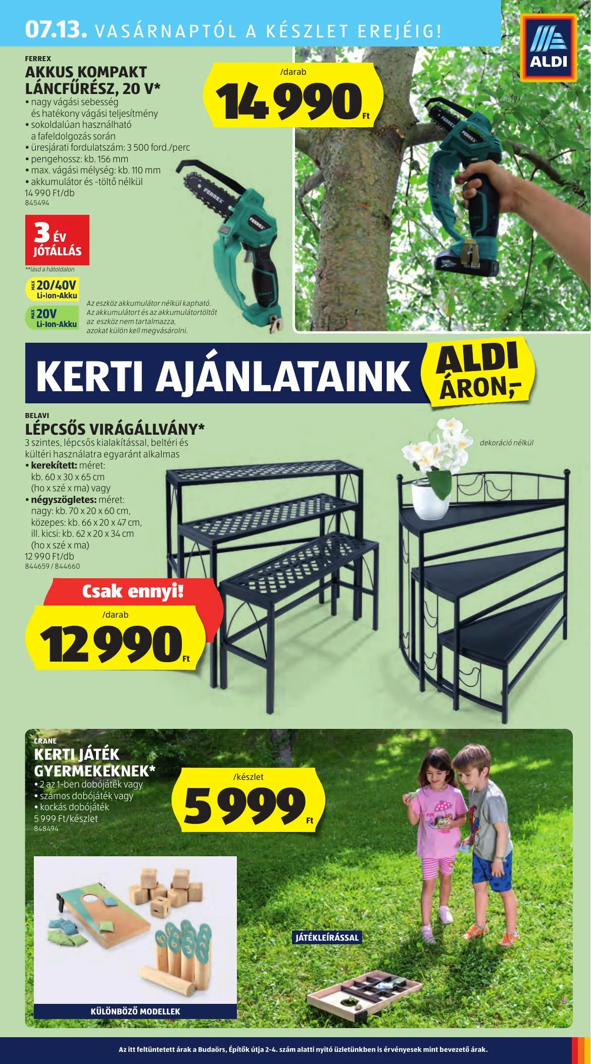 Aldi akciós újság 07.10–07.16 – 43. oldal