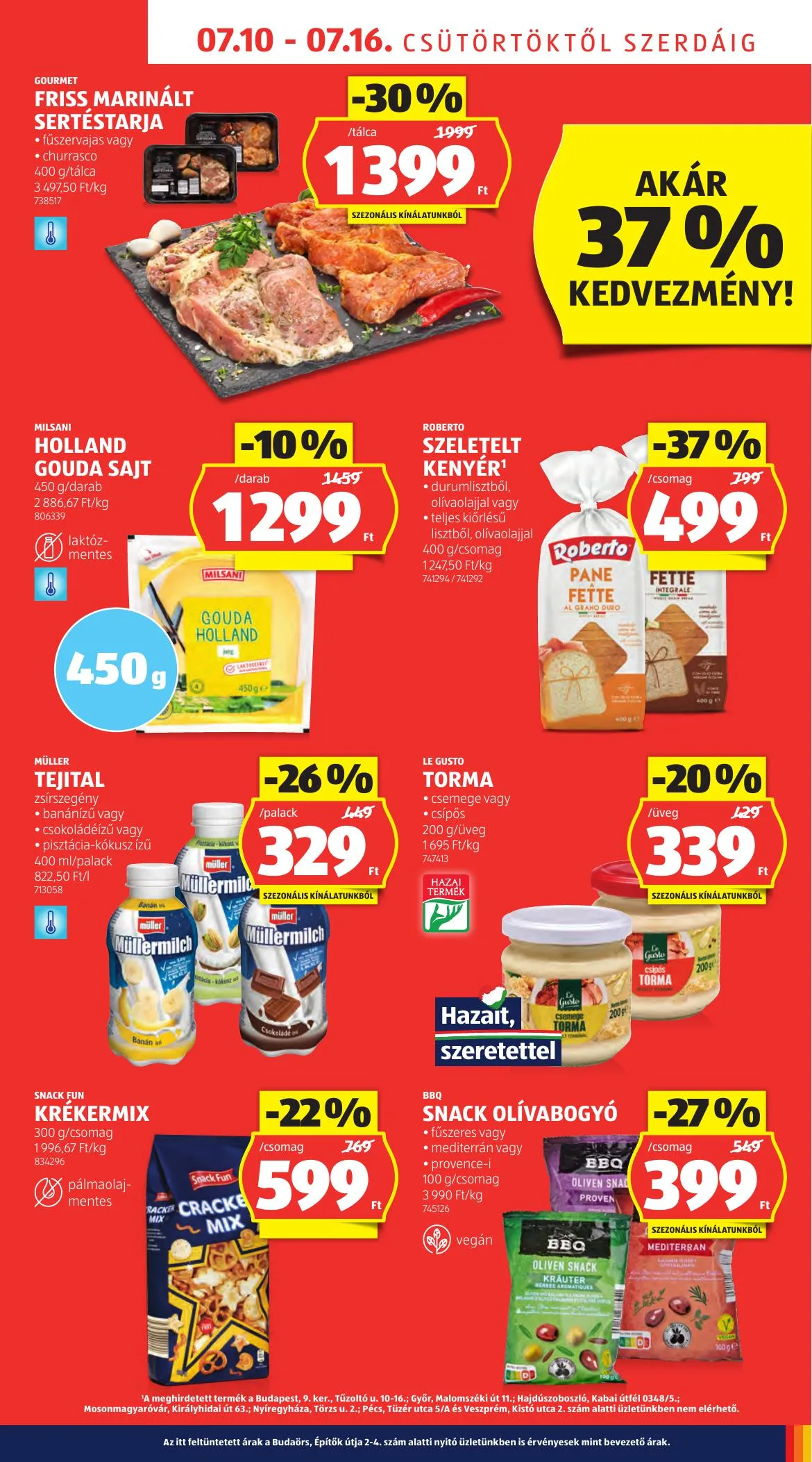Aldi akciós újság 07.10–07.16 – 9. oldal