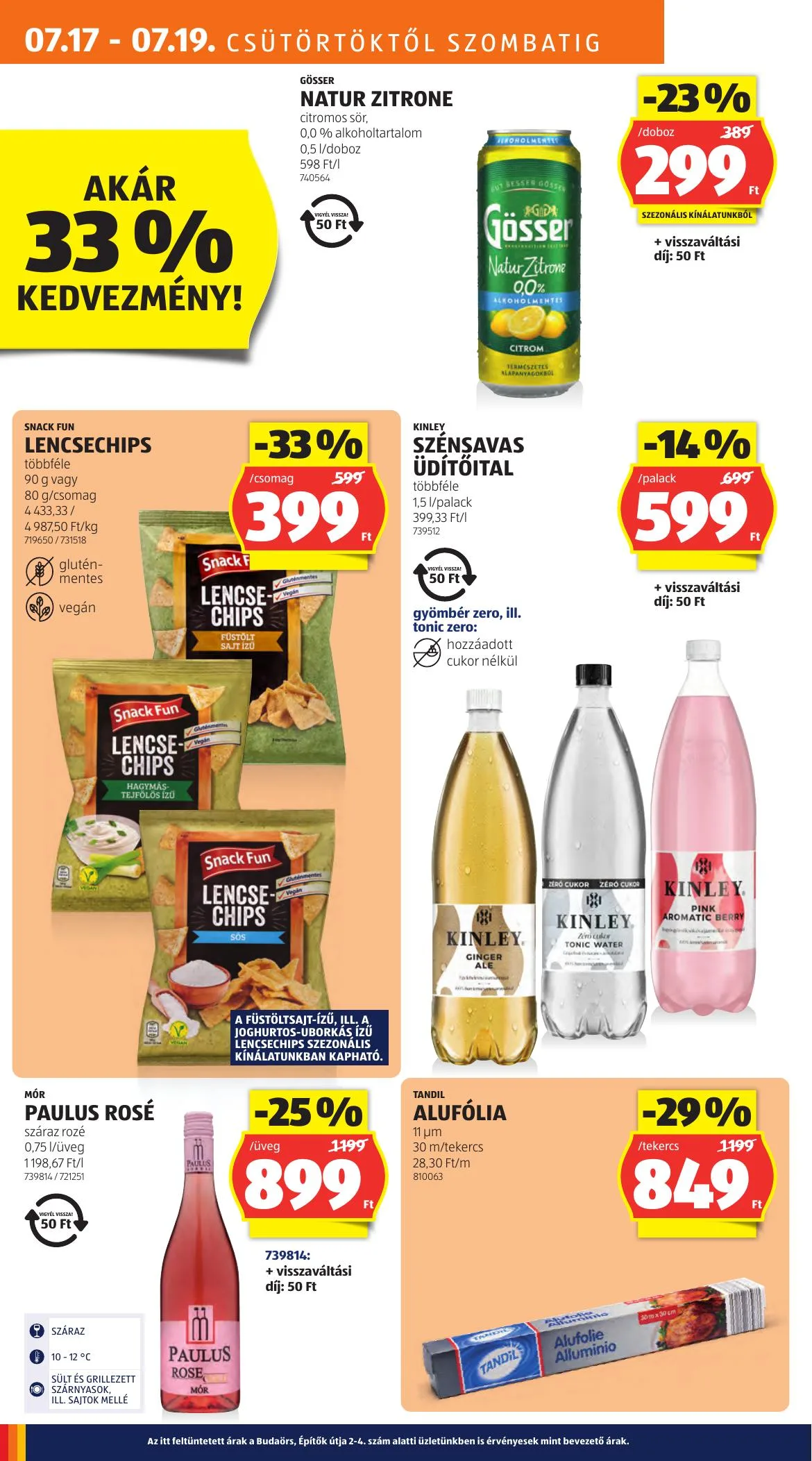Aldi akciós újság 07.17–07.23 – 12. oldal