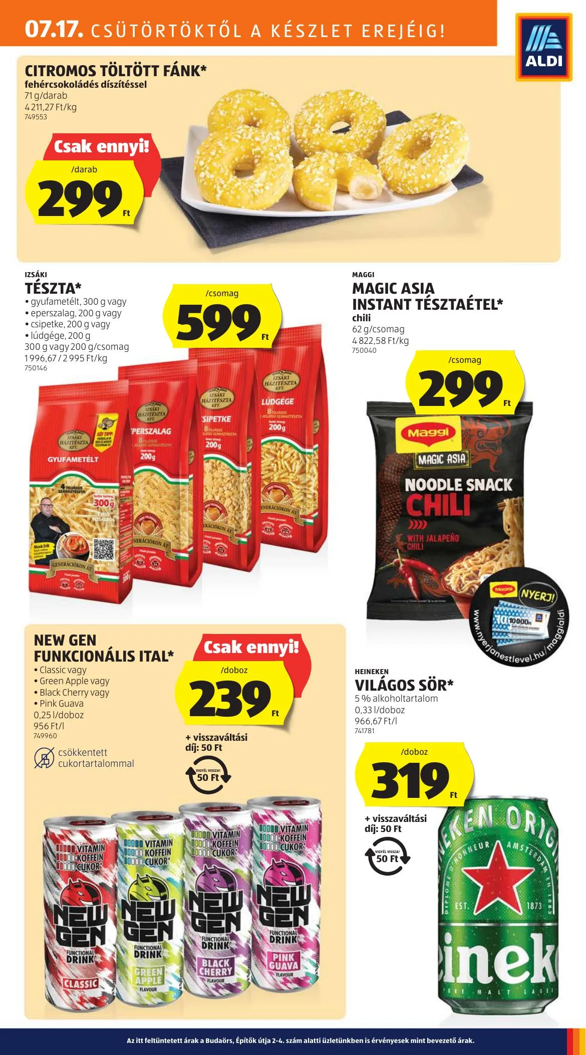 Aldi akciós újság 07.17–07.23 – 17. oldal