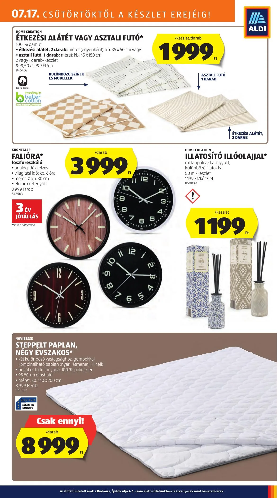 Aldi akciós újság 07.17–07.23 – 19. oldal
