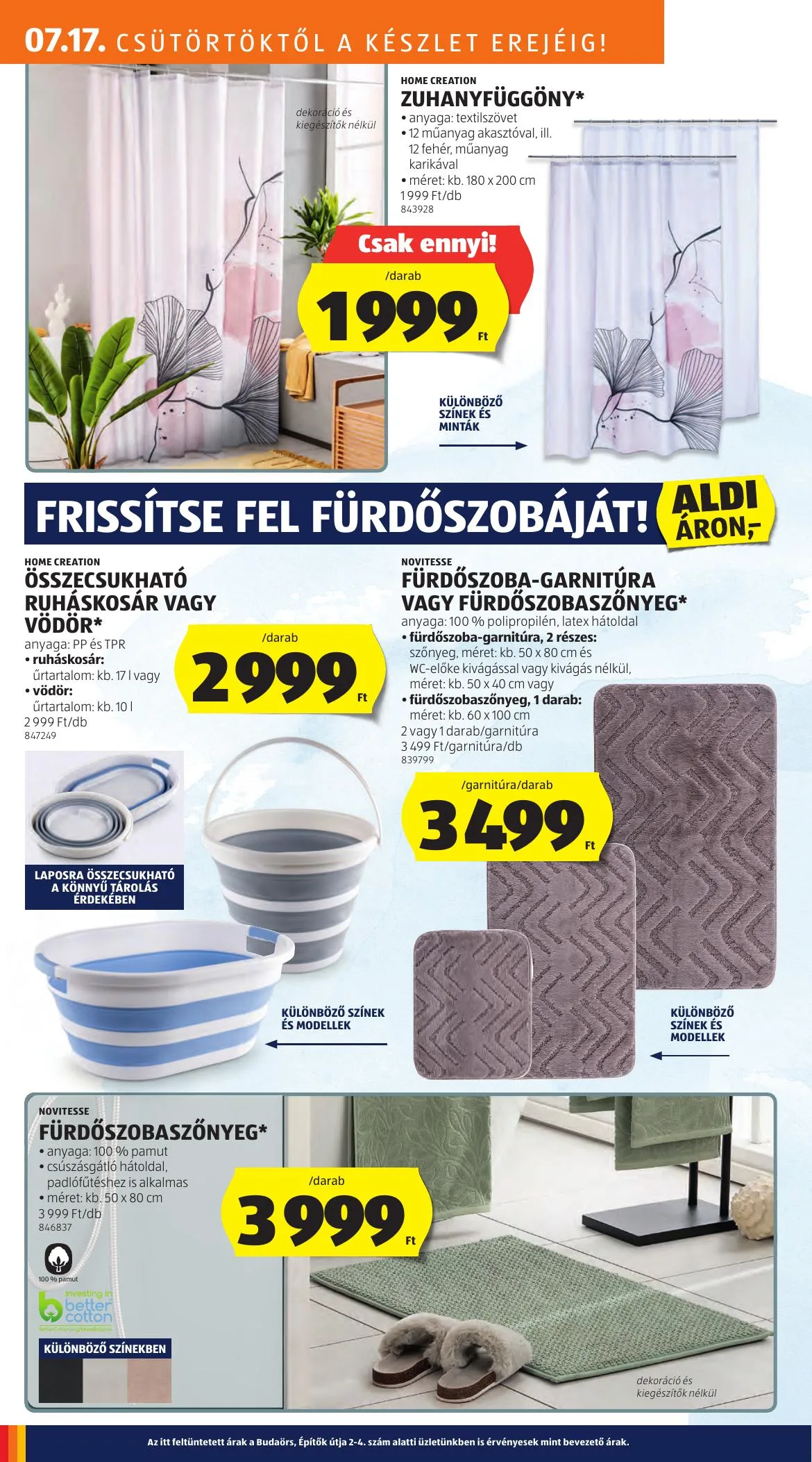 Aldi akciós újság 07.17–07.23 – 20. oldal