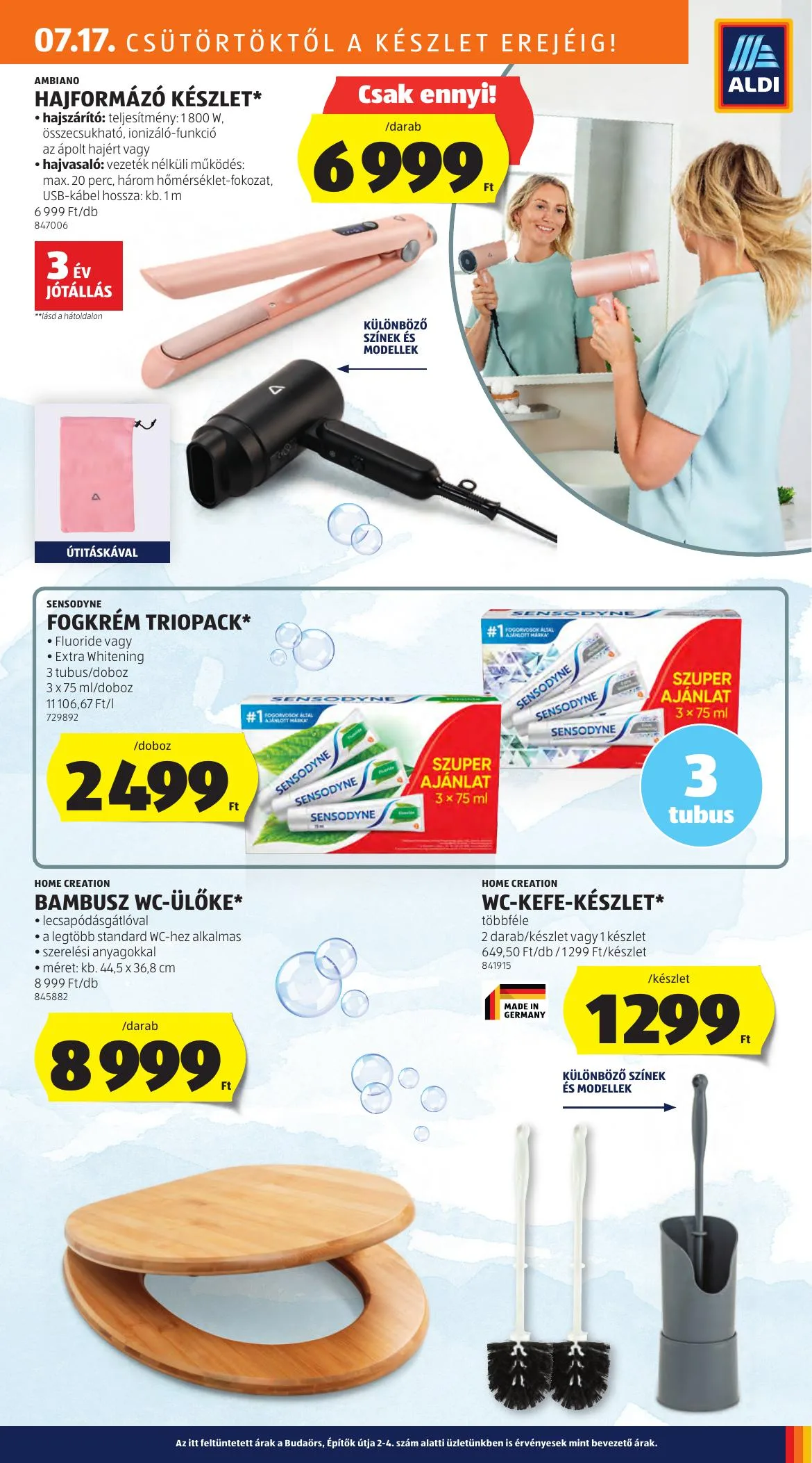 Aldi akciós újság 07.17–07.23 – 21. oldal