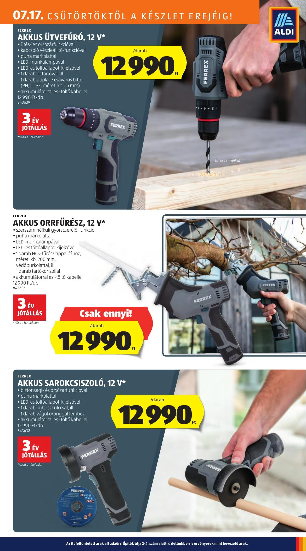 Aldi akciós újság 07.17–07.23 – 23. oldal